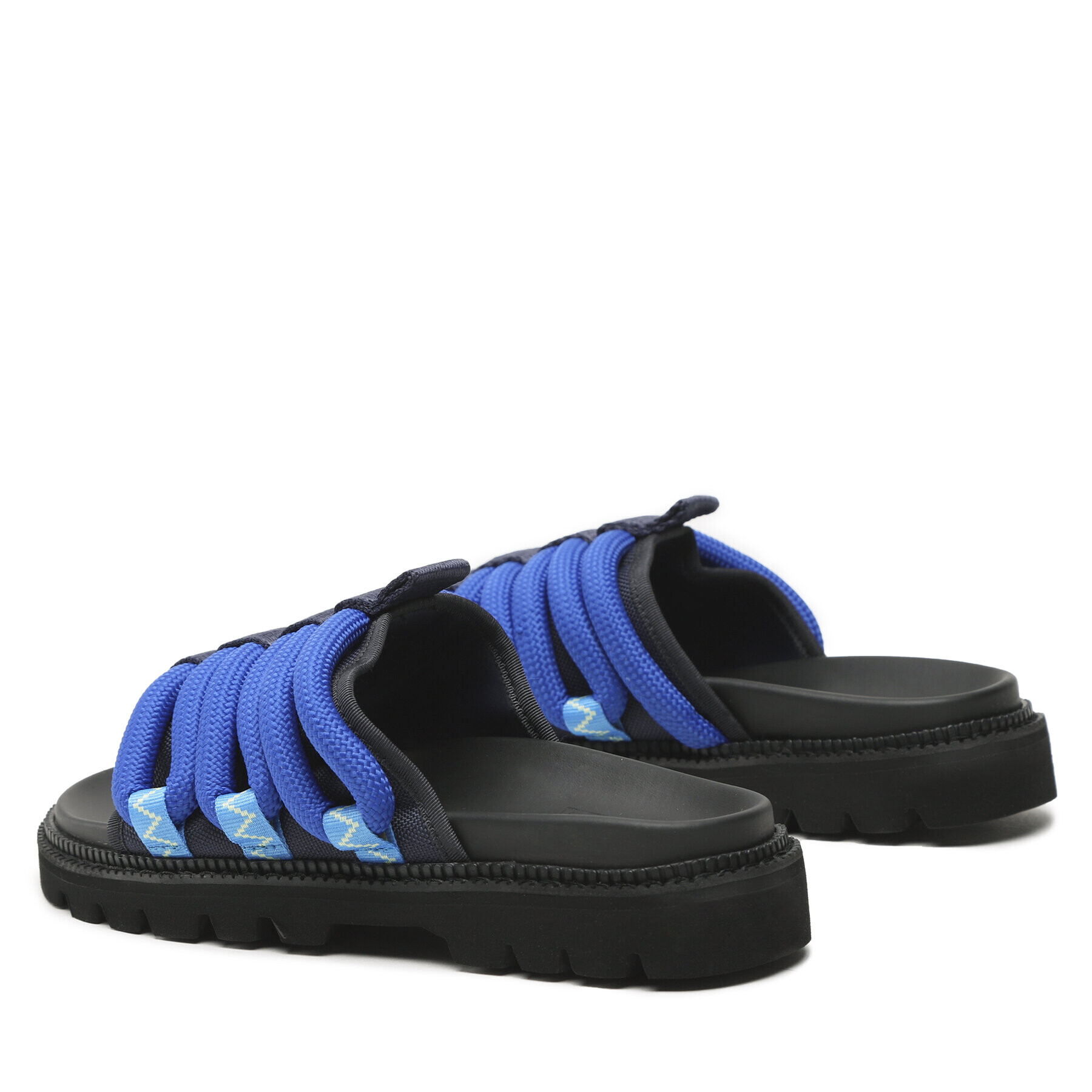 Tommy Jeans Чехли Sandal Rope EM0EM01149 Син - Pepit.bg