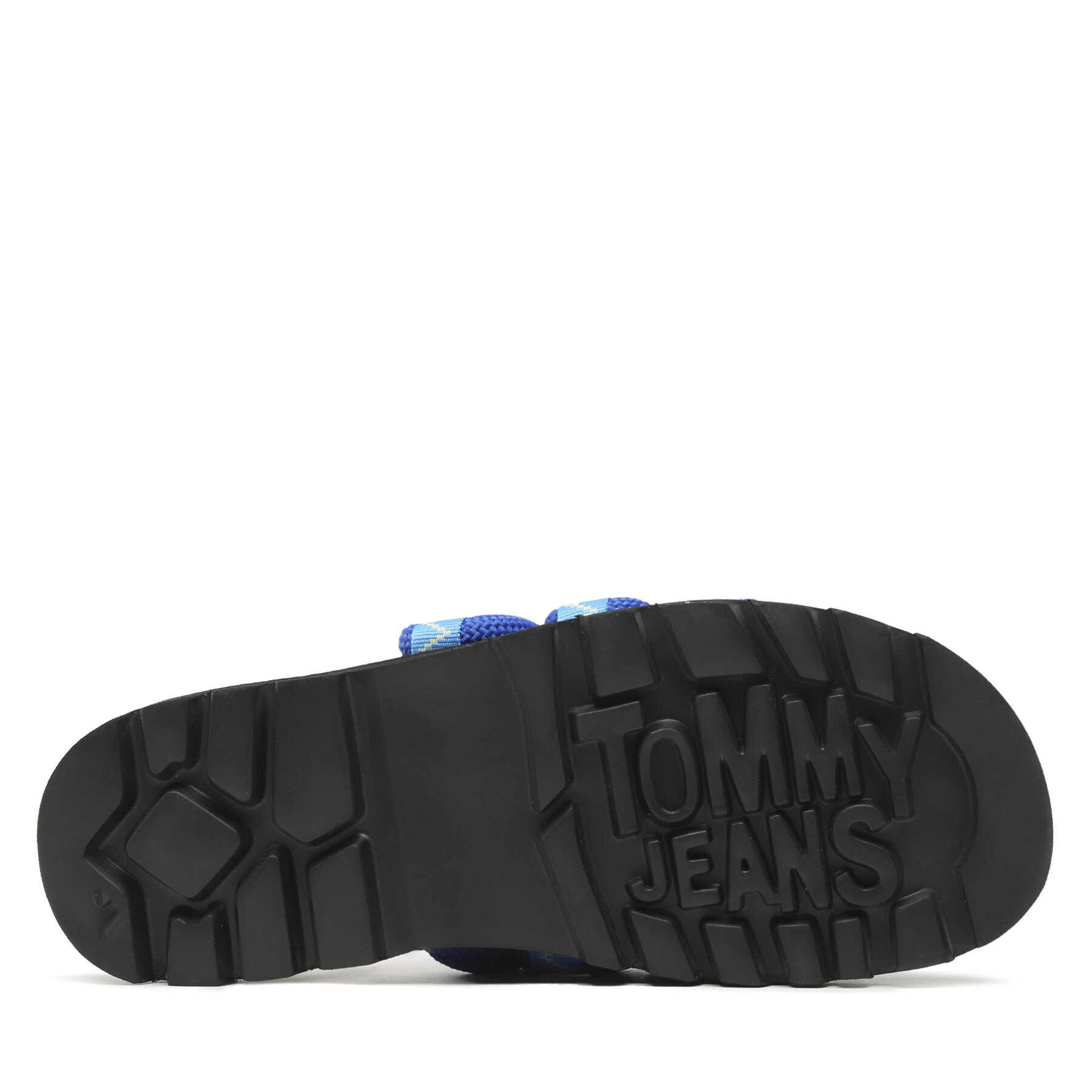 Tommy Jeans Чехли Sandal Rope EM0EM01149 Син - Pepit.bg