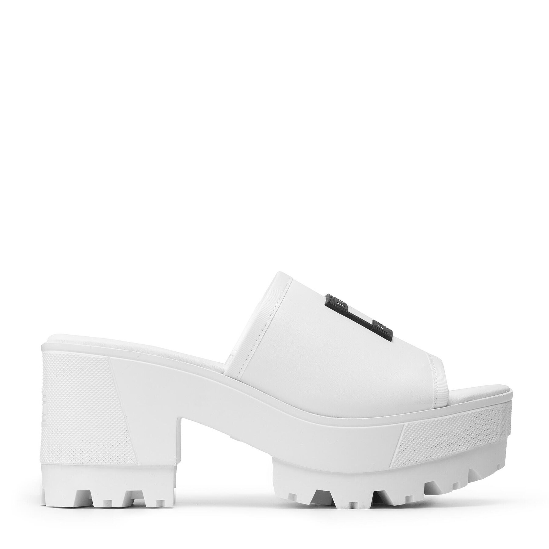Tommy Jeans Чехли Slip On Mule EN0EN01808 Бял - Pepit.bg
