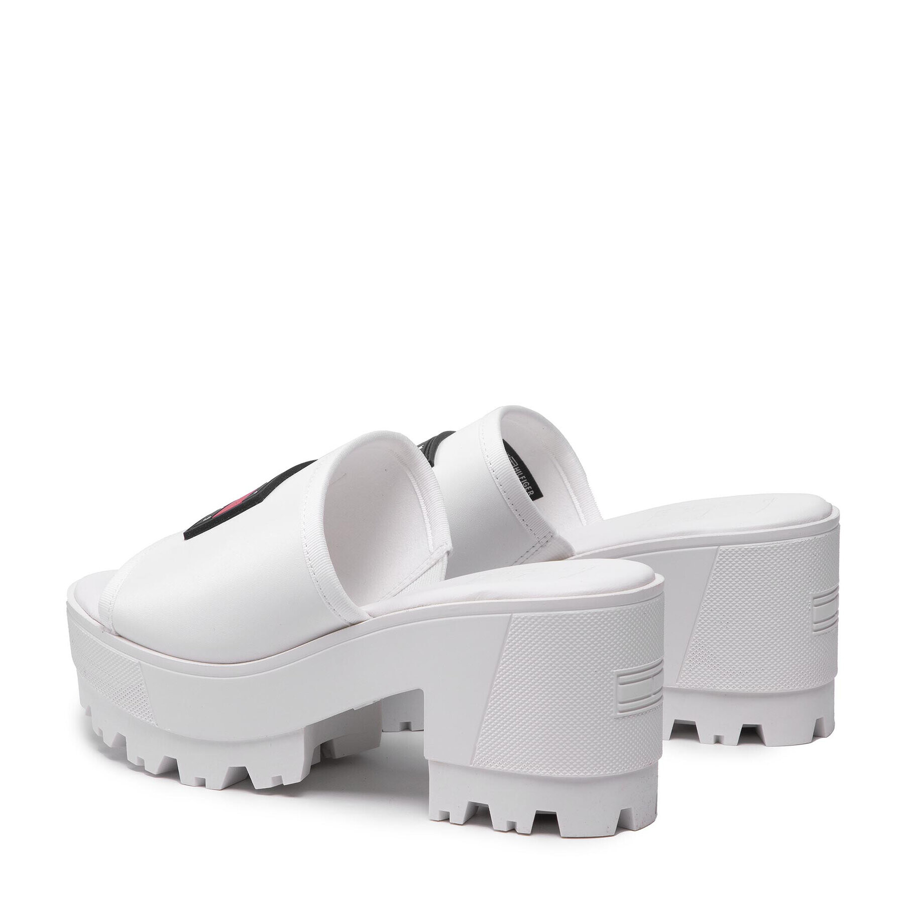 Tommy Jeans Чехли Slip On Mule EN0EN01808 Бял - Pepit.bg