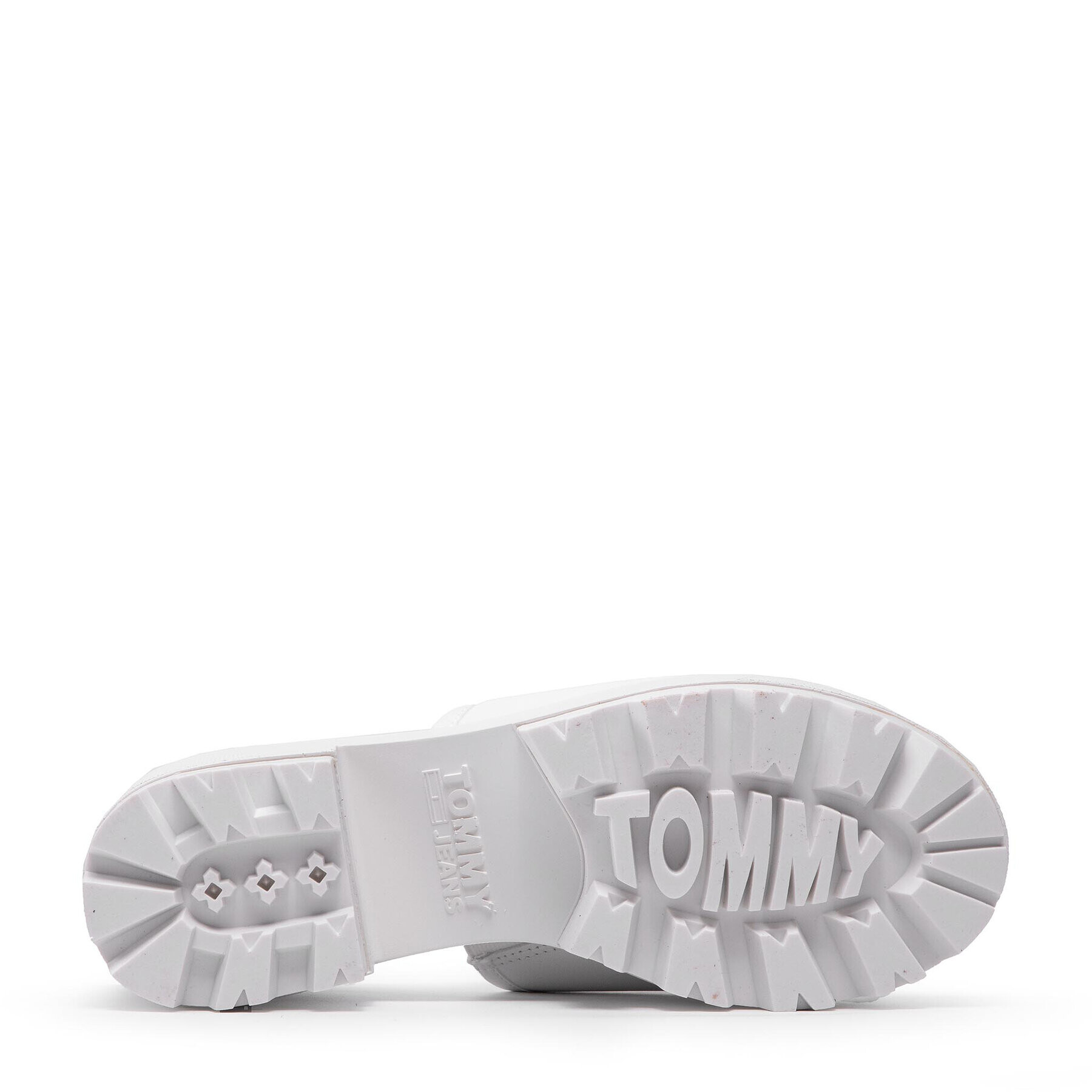 Tommy Jeans Чехли Slip On Mule EN0EN01808 Бял - Pepit.bg
