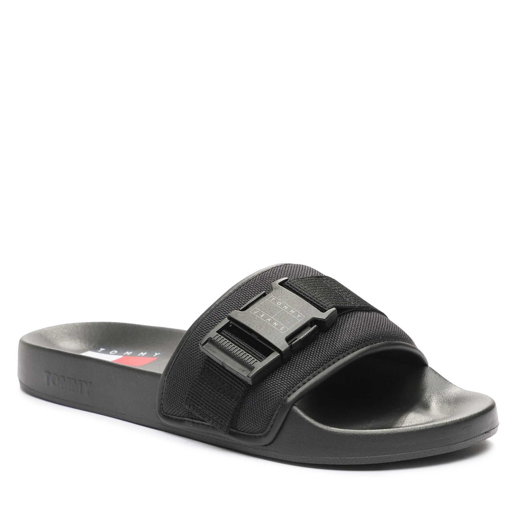 Tommy Jeans Чехли Tjm Bucke Pool Slide EM0EM01338 Черен - Pepit.bg