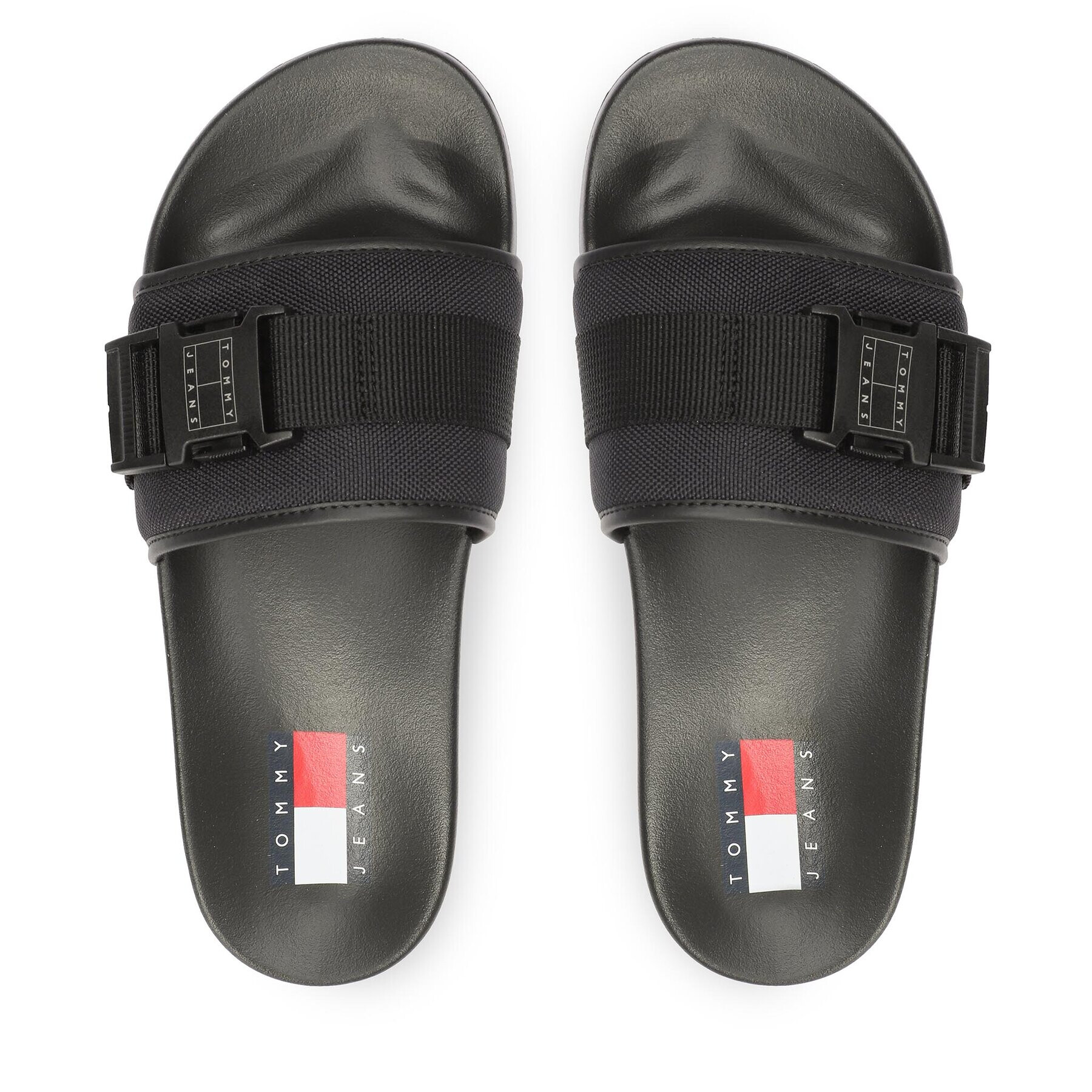 Tommy Jeans Чехли Tjm Bucke Pool Slide EM0EM01338 Черен - Pepit.bg