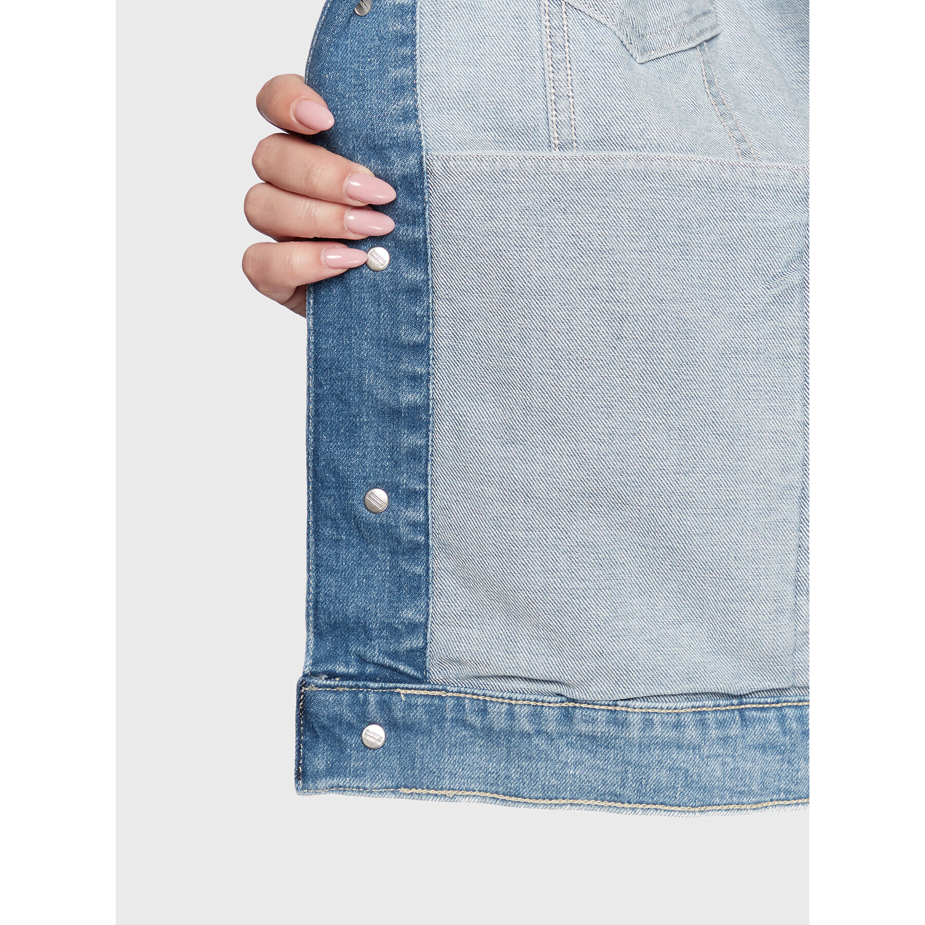 Tommy Jeans Curve Дънково яке Trucker DW0DW12419 Син Regular Fit - Pepit.bg