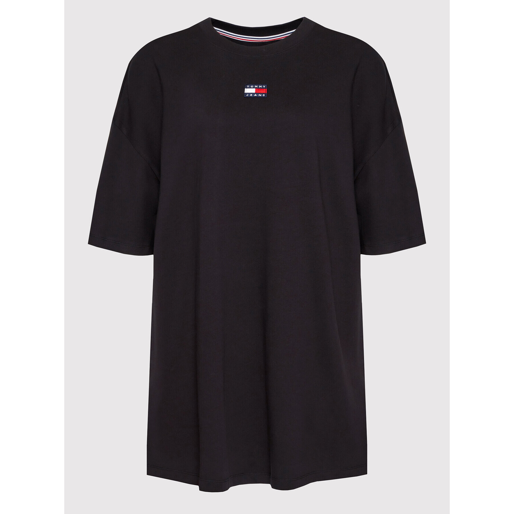 Tommy Jeans Curve Ежедневна рокля DW0DW12950 Черен Oversize - Pepit.bg