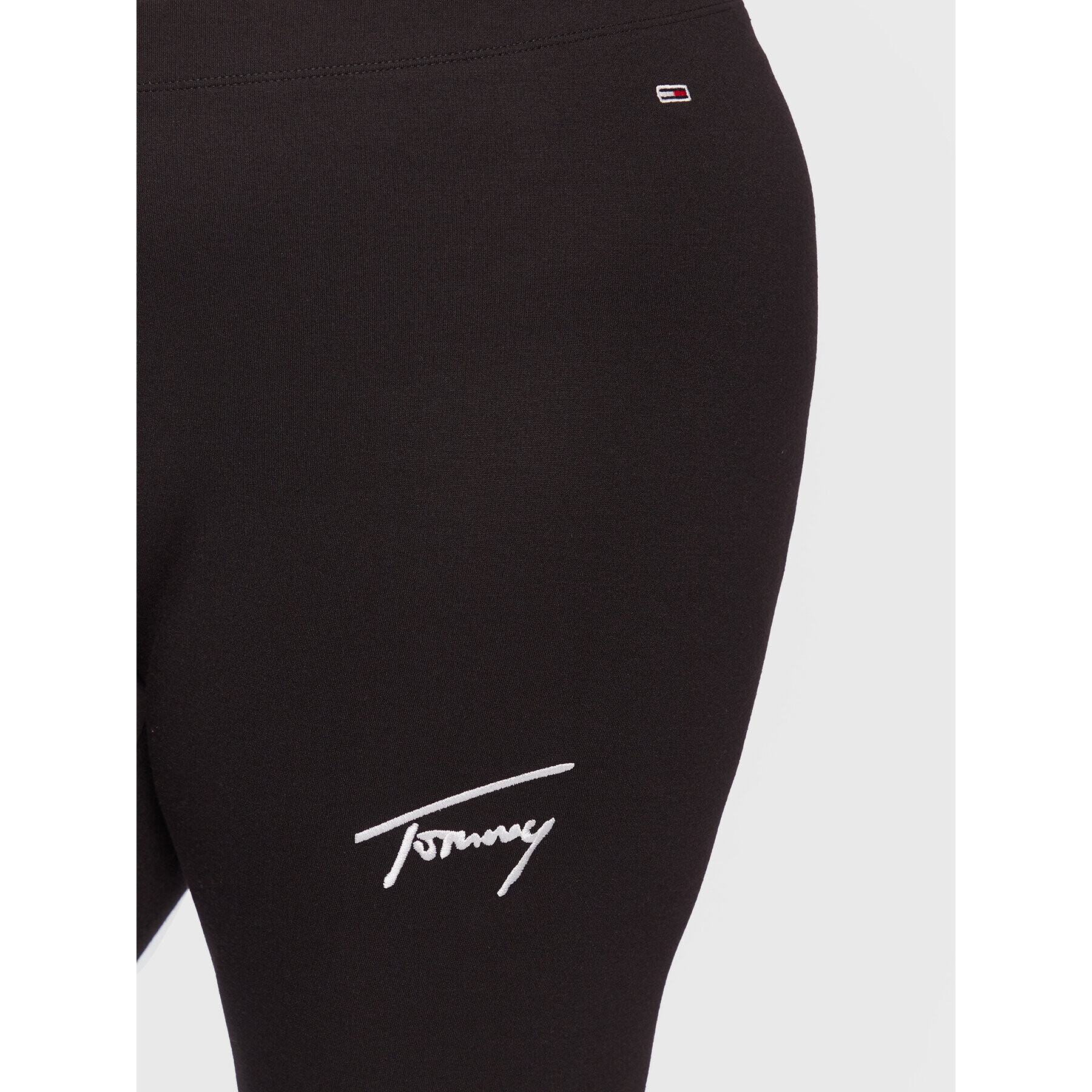 Tommy Jeans Curve Клин Signature DW0DW13855 Черен Slim Fit - Pepit.bg