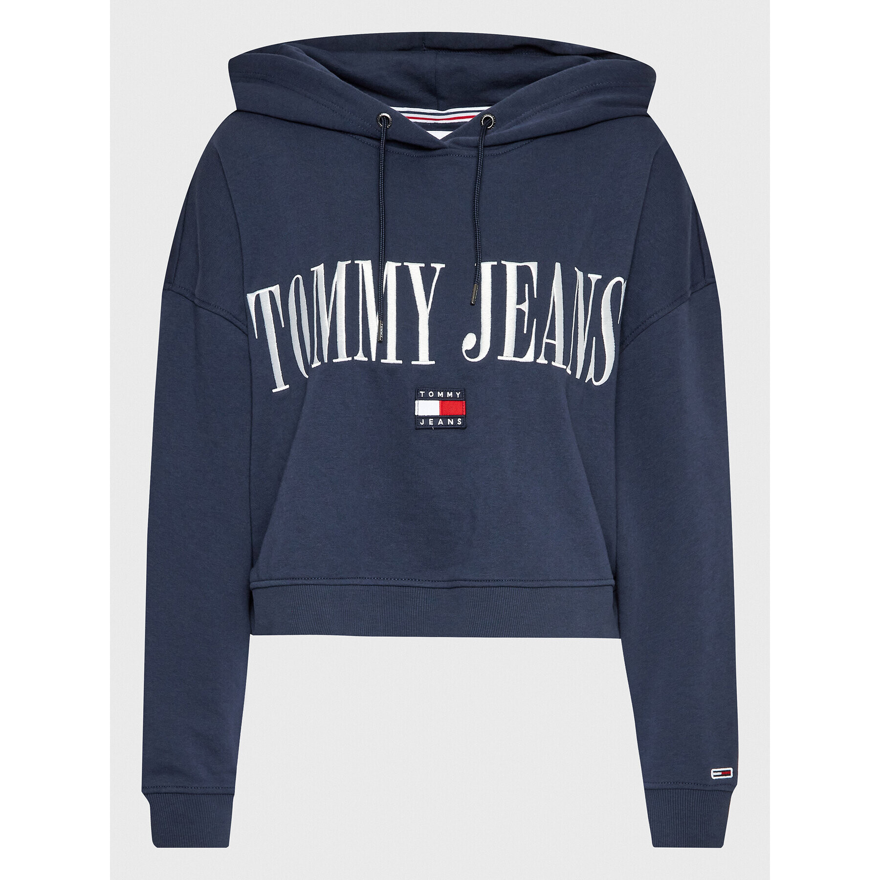 Tommy Jeans Curve Суитшърт Archive DW0DW15096 Тъмносин Regular Fit - Pepit.bg