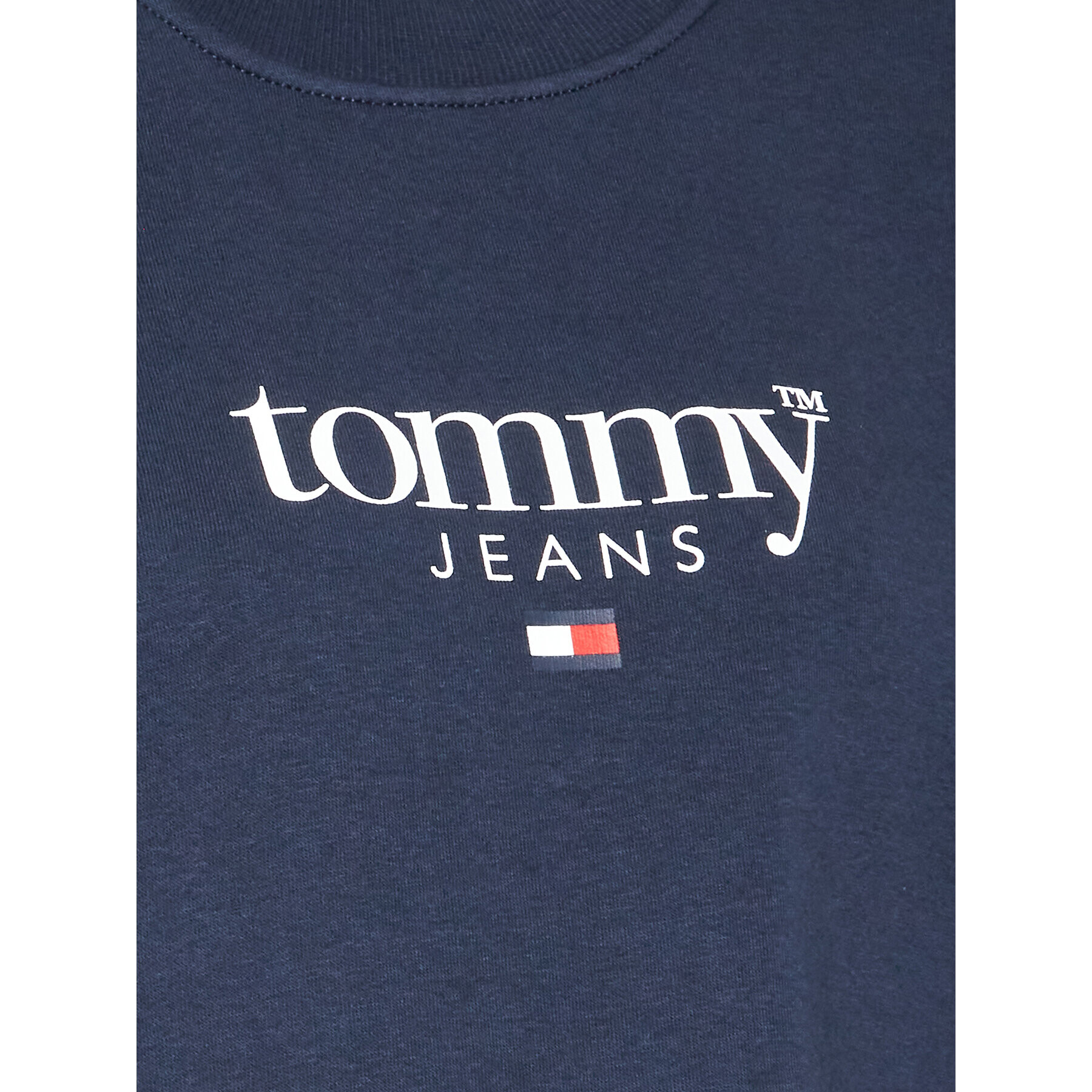 Tommy Jeans Curve Суитшърт Essential DW0DW14566 Тъмносин Relaxed Fit - Pepit.bg