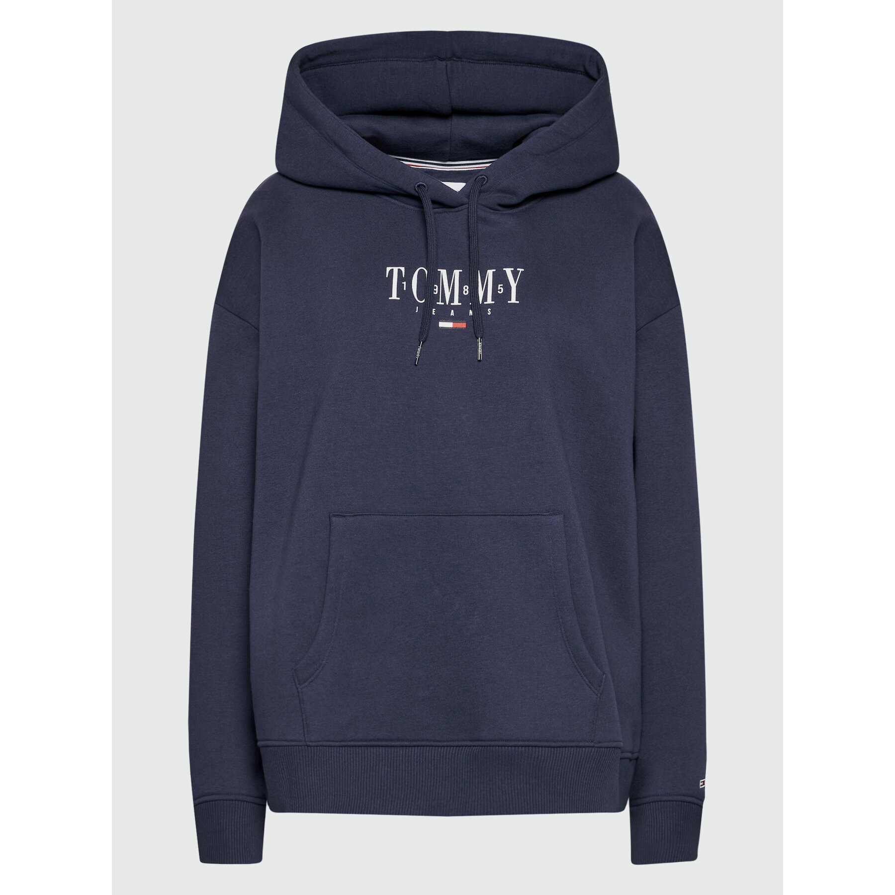 Tommy Jeans Curve Суитшърт Essential Logo DW0DW12995 Тъмносин Relaxed Fit - Pepit.bg