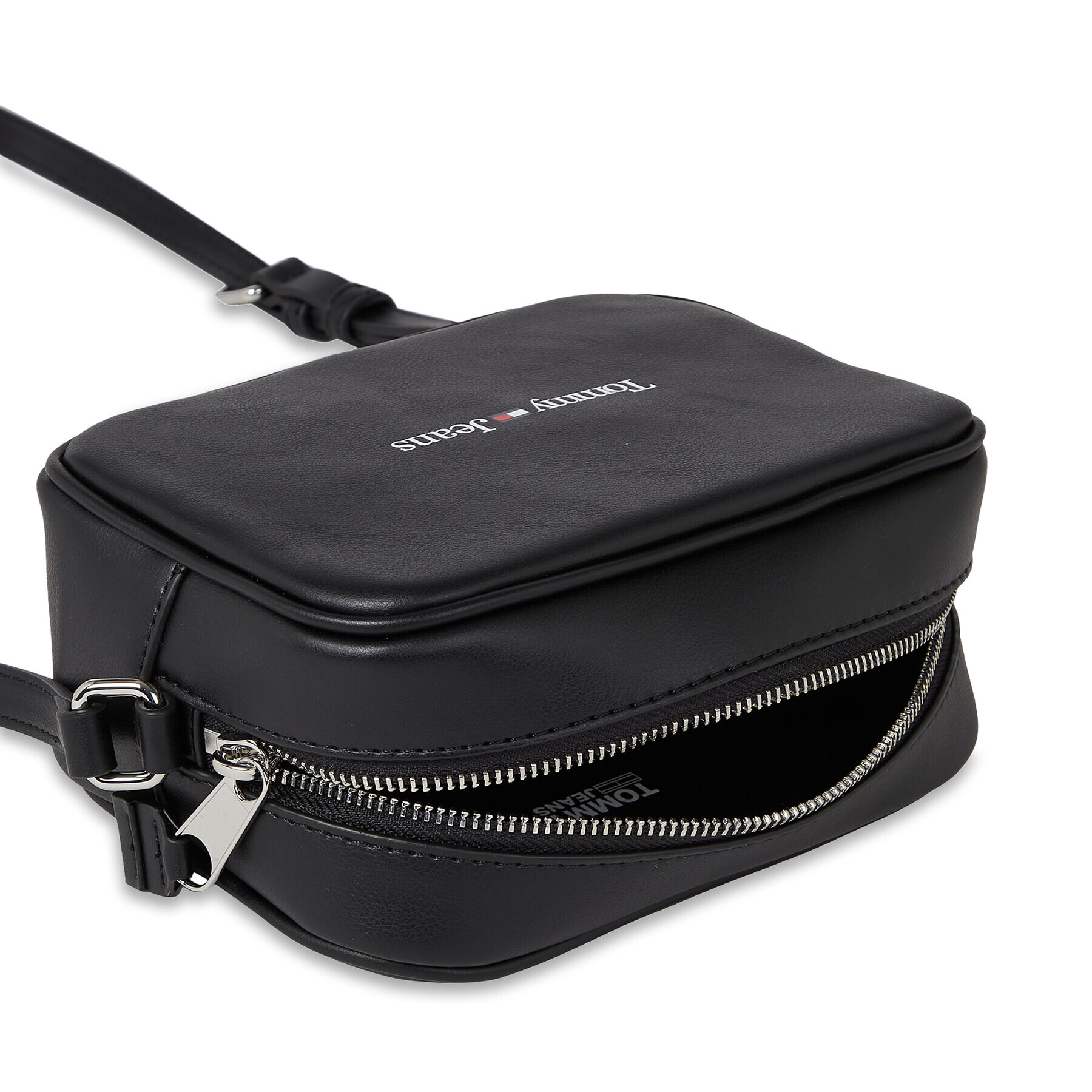 Tommy Jeans Дамска чанта Camera Bag AW0AW15029 Черен - Pepit.bg