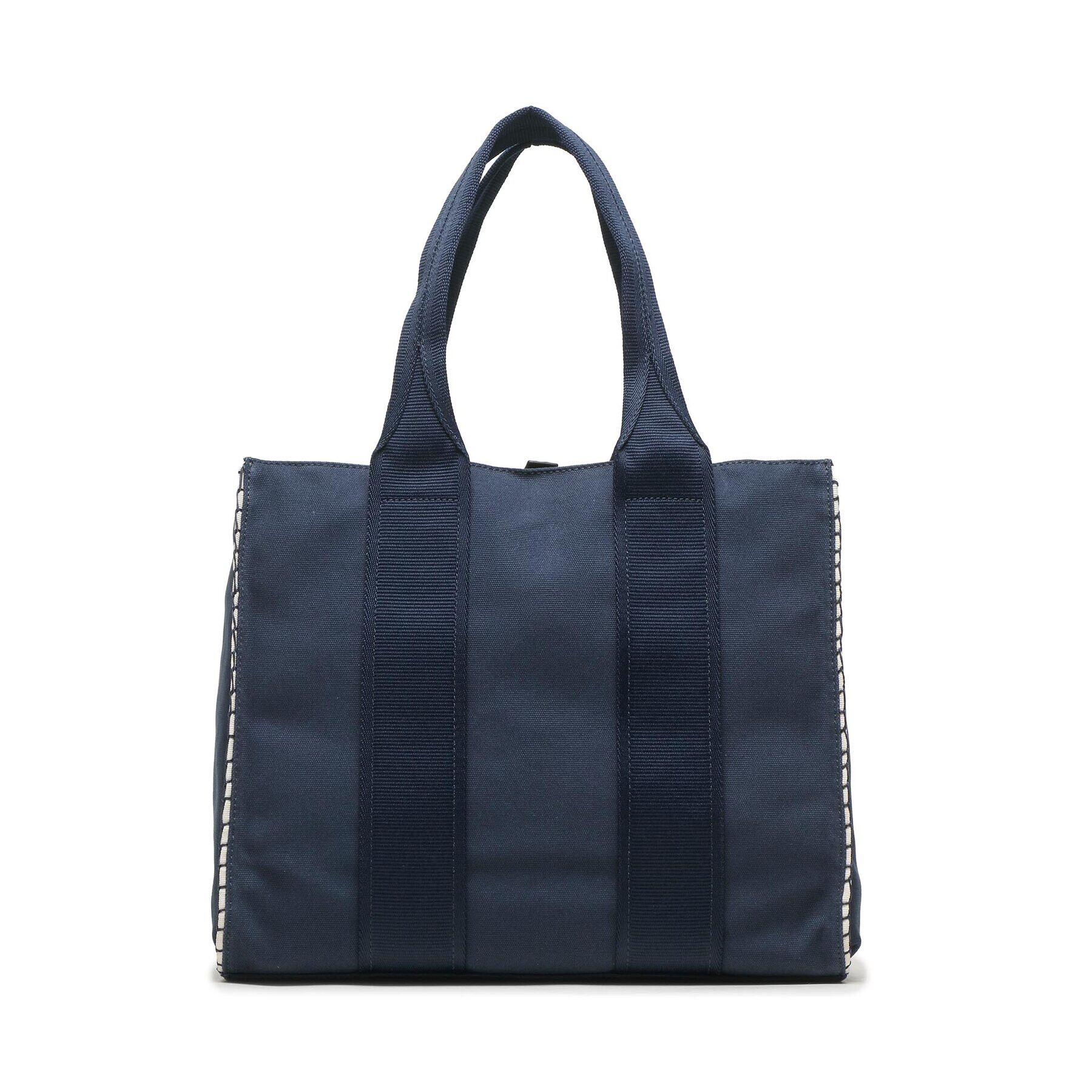 Tommy Jeans Дамска чанта Tjm Summer Vacation Tote Denim AW0AW14969 Тъмносин - Pepit.bg