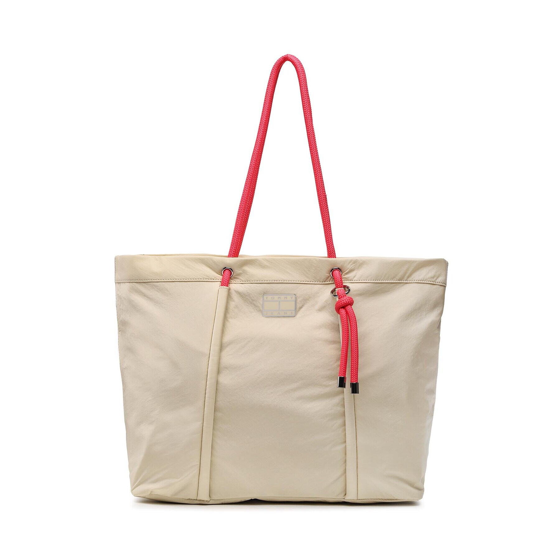 Tommy Jeans Дамска чанта Tjw Beach Summer Tote AW0AW14583 Бежов - Pepit.bg