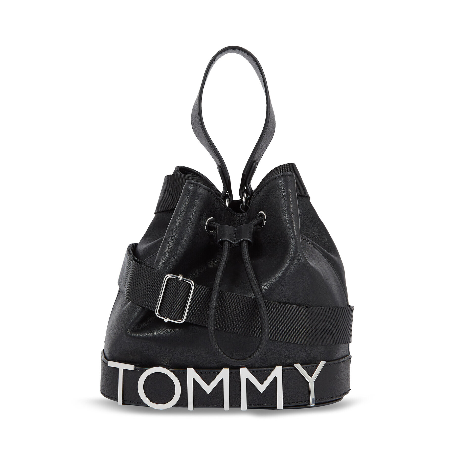 Tommy Jeans Дамска чанта Tjw Bold Bucket Bag AW0AW15430 Черен - Pepit.bg