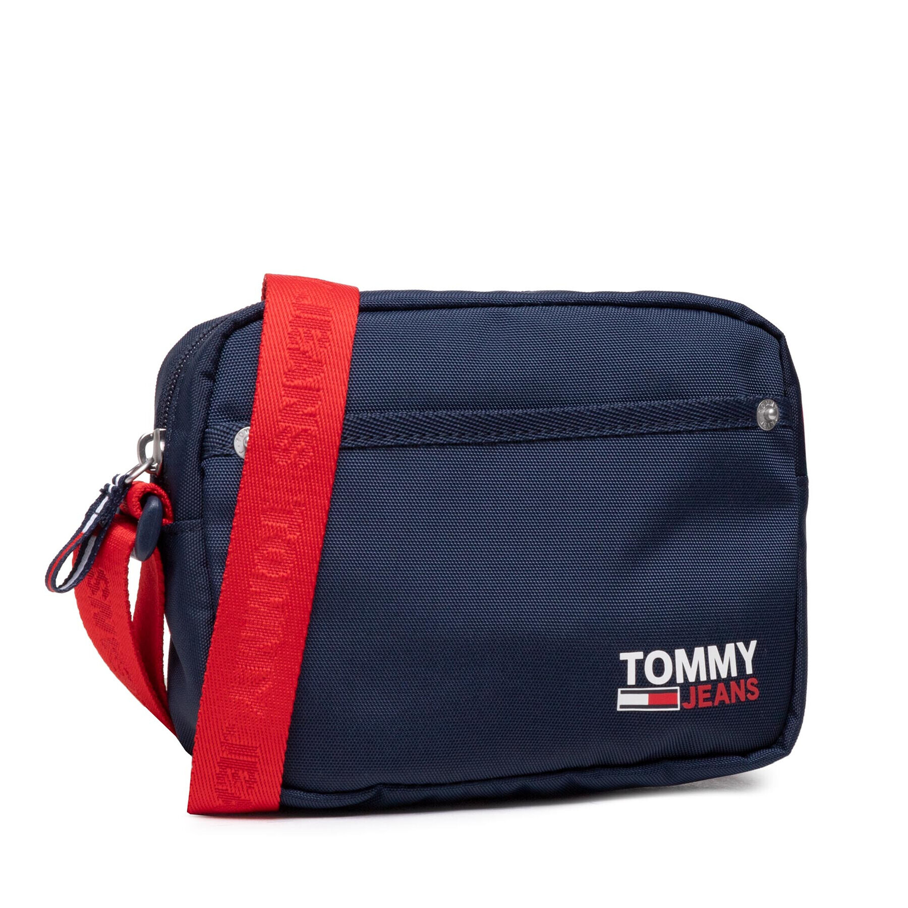 Tommy Jeans Дамска чанта Tjw Campus Crossover AW0AW10155 Тъмносин - Pepit.bg