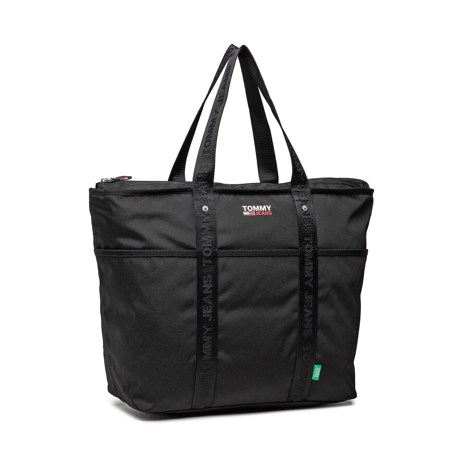 Tommy Jeans Дамска чанта Tjw Campus Tote AW0AW10157 Черен - Pepit.bg