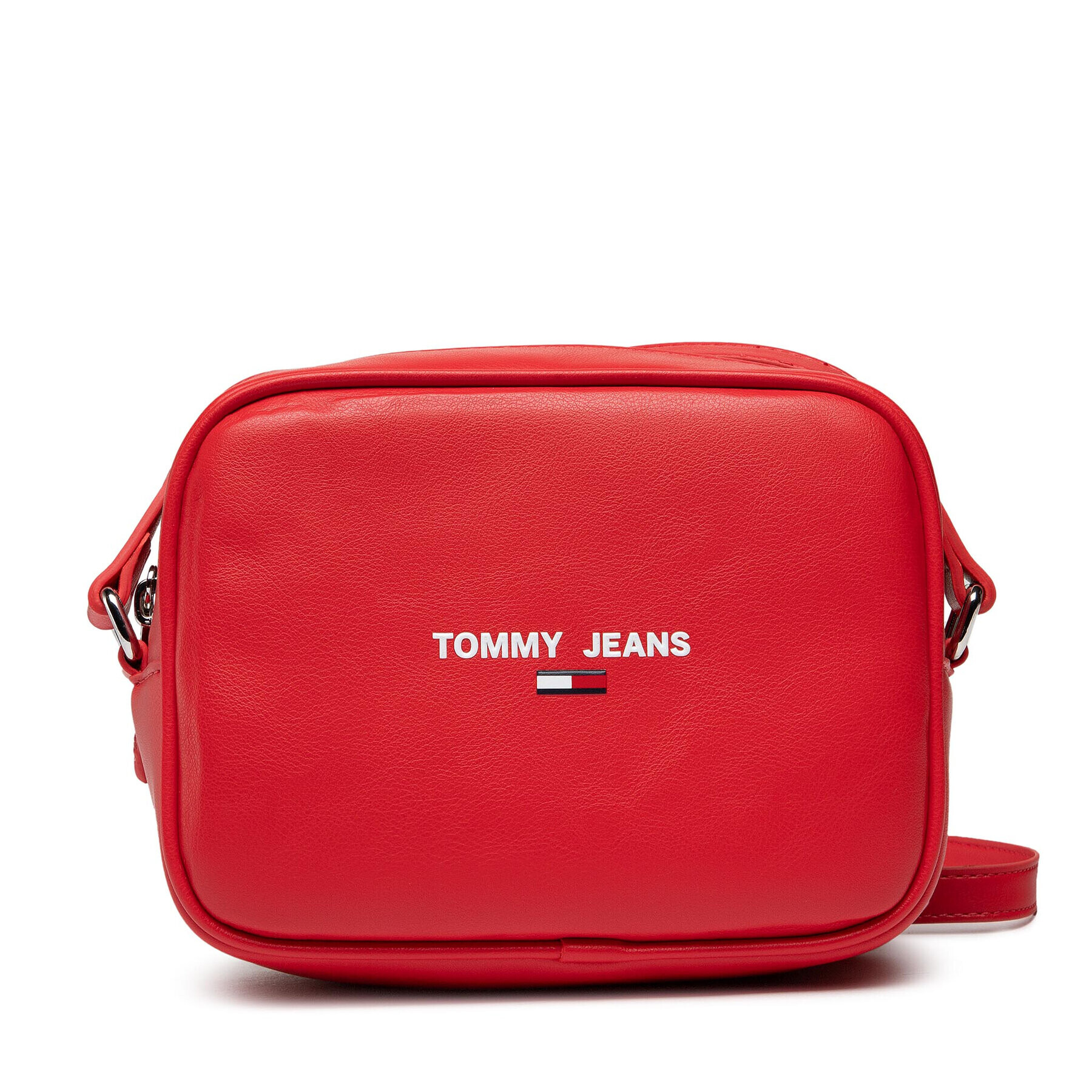 Tommy Jeans Дамска чанта Tjw Essential Pu Crossover AW0AW11835 Червен - Pepit.bg