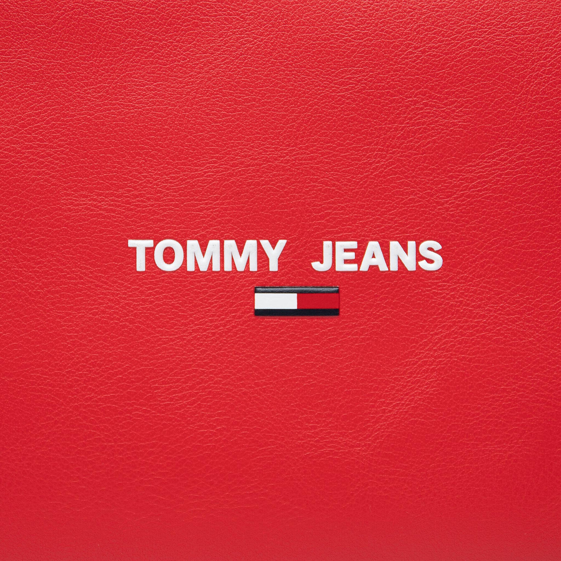 Tommy Jeans Дамска чанта Tjw Essential Pu Crossover AW0AW11835 Червен - Pepit.bg