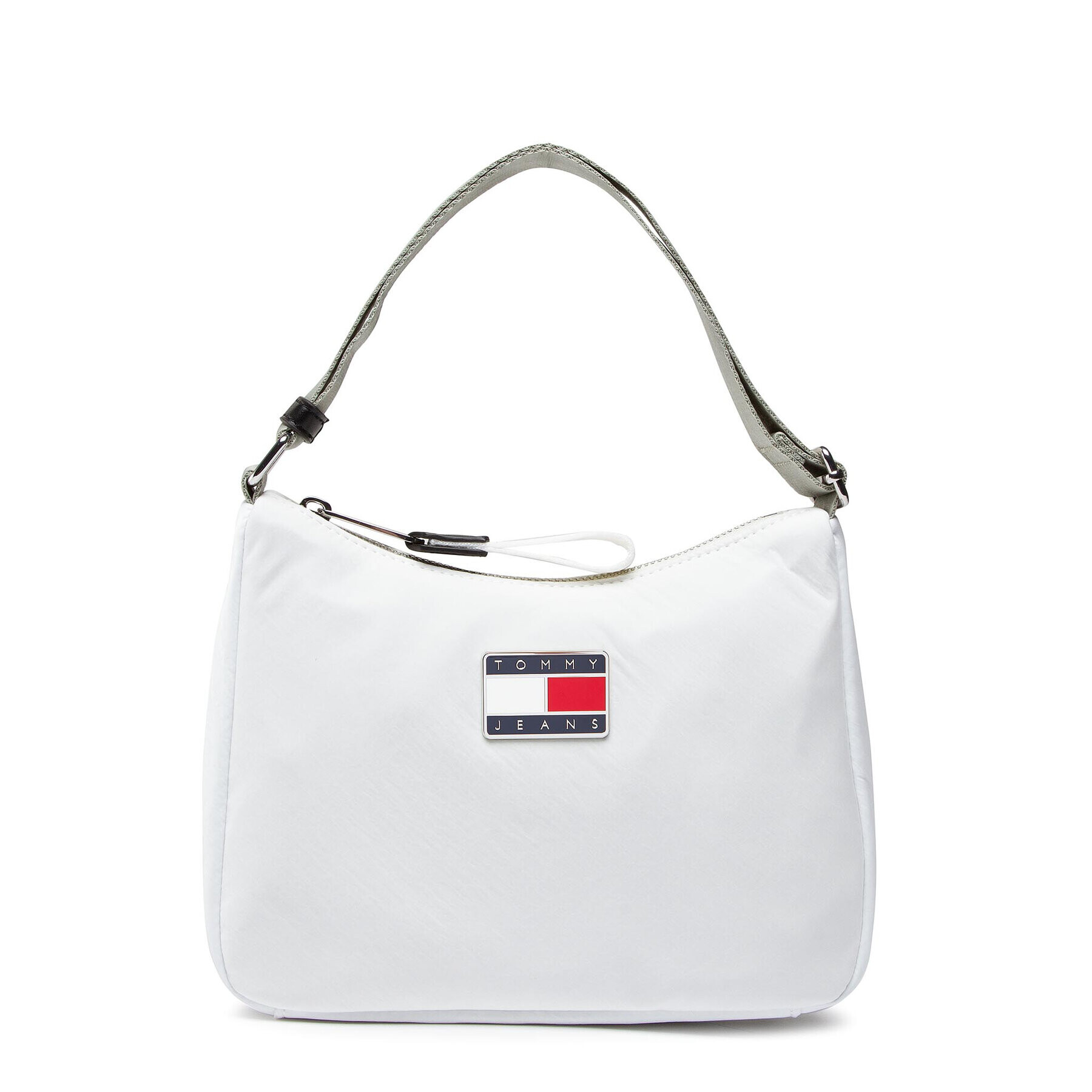 Tommy Jeans Дамска чанта Tjw Festival Shoulder Bag AW0AW11789 Бял - Pepit.bg