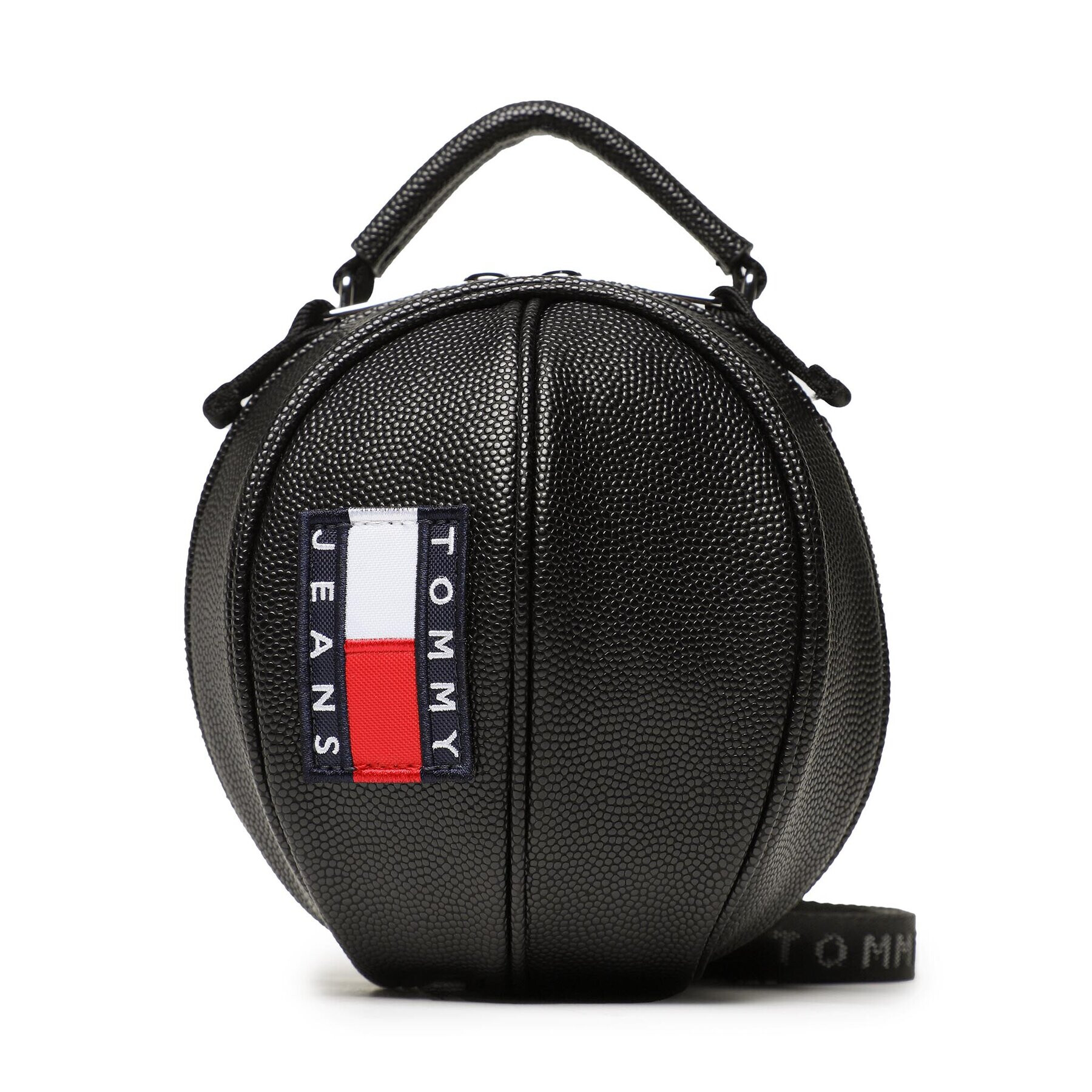 Tommy Jeans Дамска чанта Tjw Heritage Ball Crossover AW0AW14569 Черен - Pepit.bg