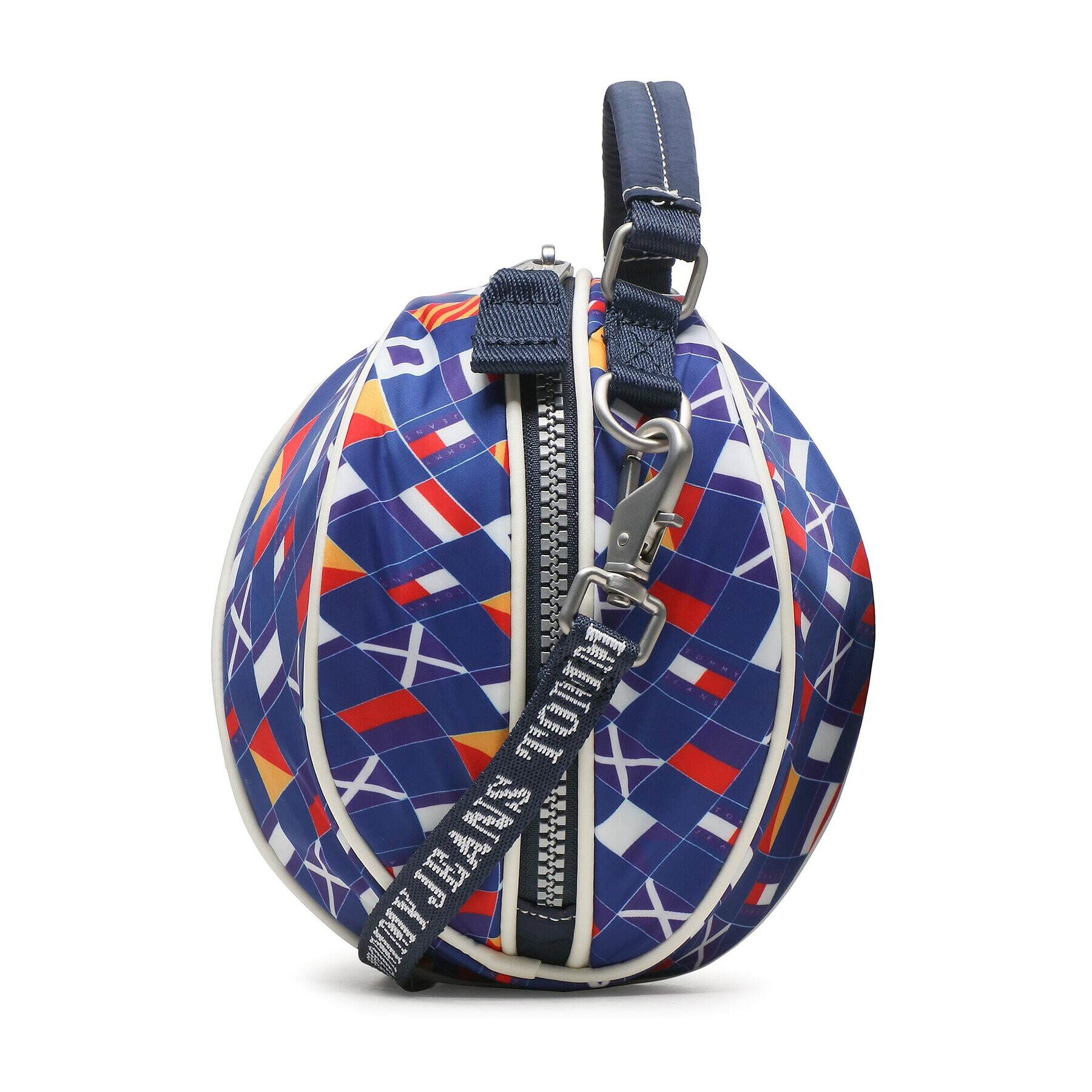 Tommy Jeans Дамска чанта Tjw Heritage Ball Flag Print AW0AW15175 Тъмносин - Pepit.bg