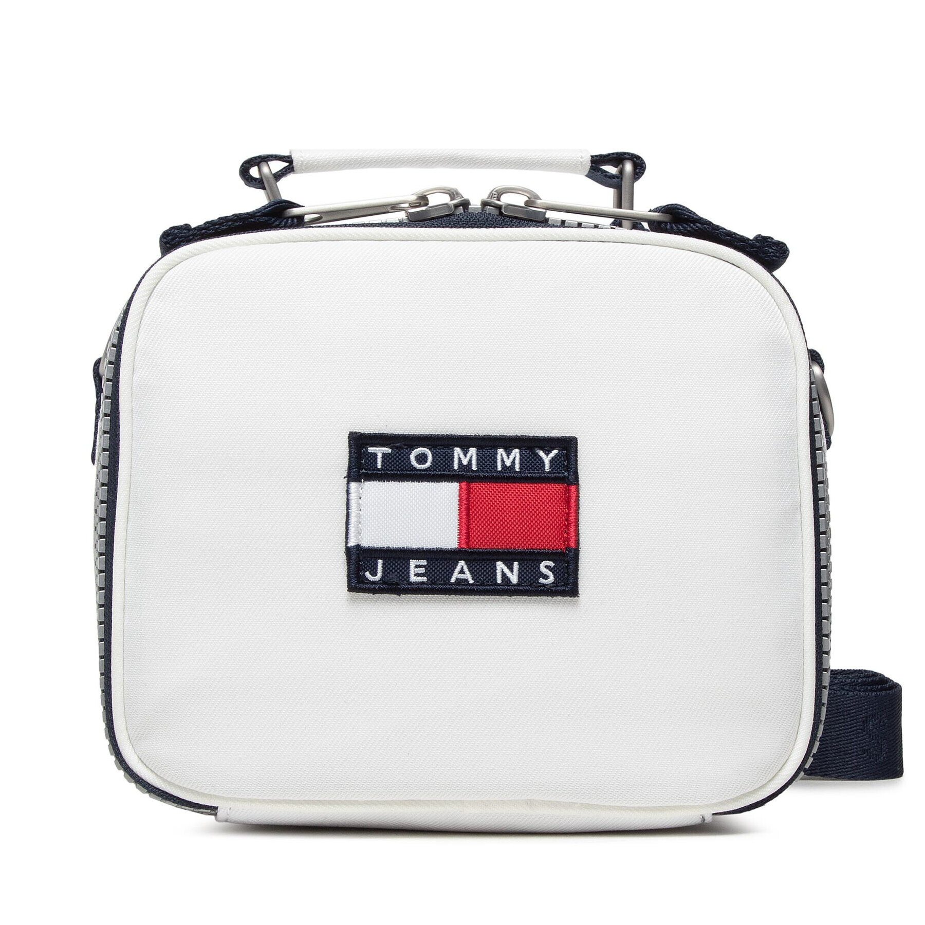 Tommy Jeans Дамска чанта Tjw Heritage Crossover AW0AW12413 Бял - Pepit.bg