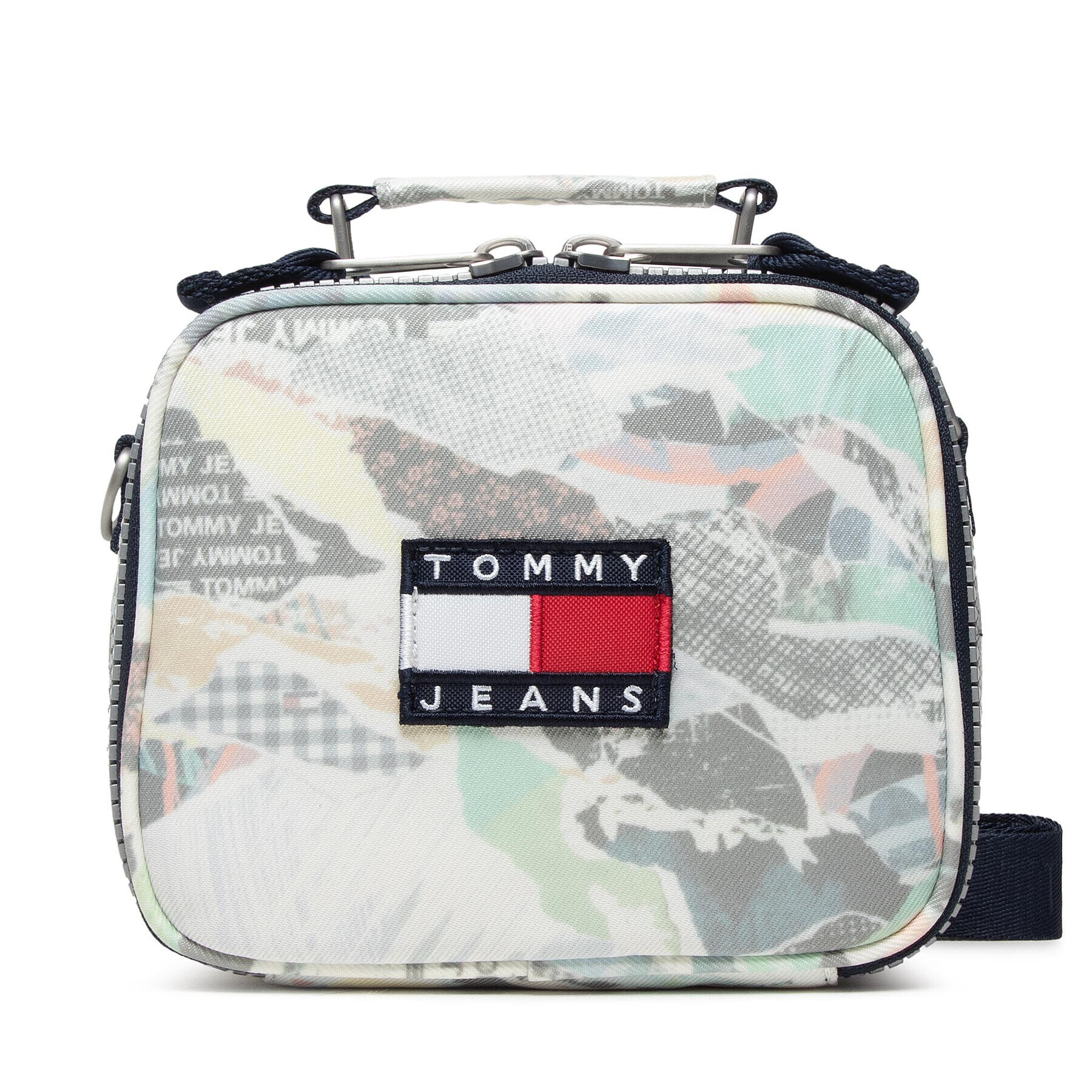 Tommy Jeans Дамска чанта Tjw Heritage Crossover AW0AW12413 Сив - Pepit.bg