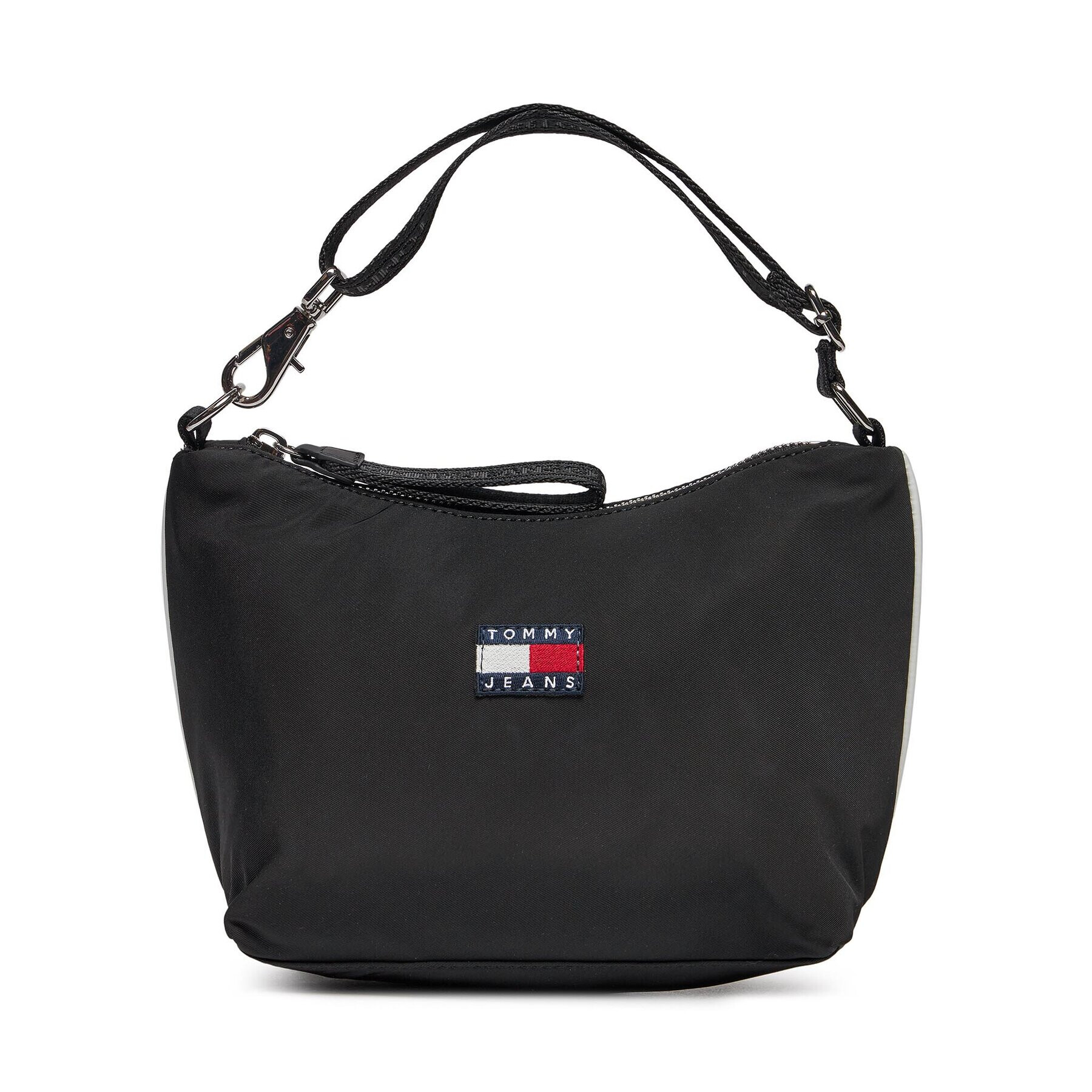 Tommy Jeans Дамска чанта Tjw Heritage Shoulder Bag AW0AW15823 Черен - Pepit.bg