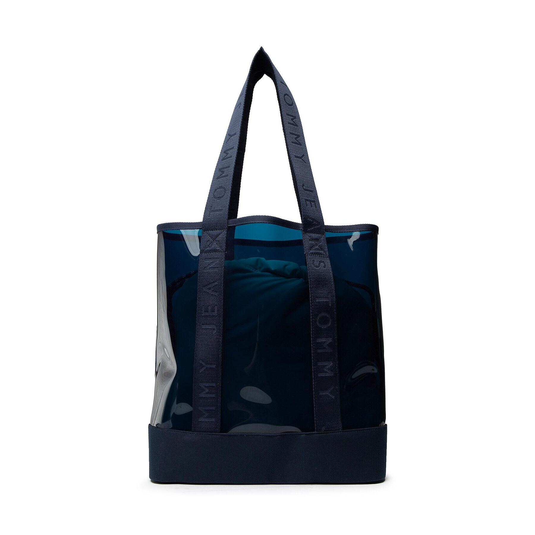 Tommy Jeans Дамска чанта Tjw Heritage Summer Tote AW0AW11638 Тъмносин - Pepit.bg