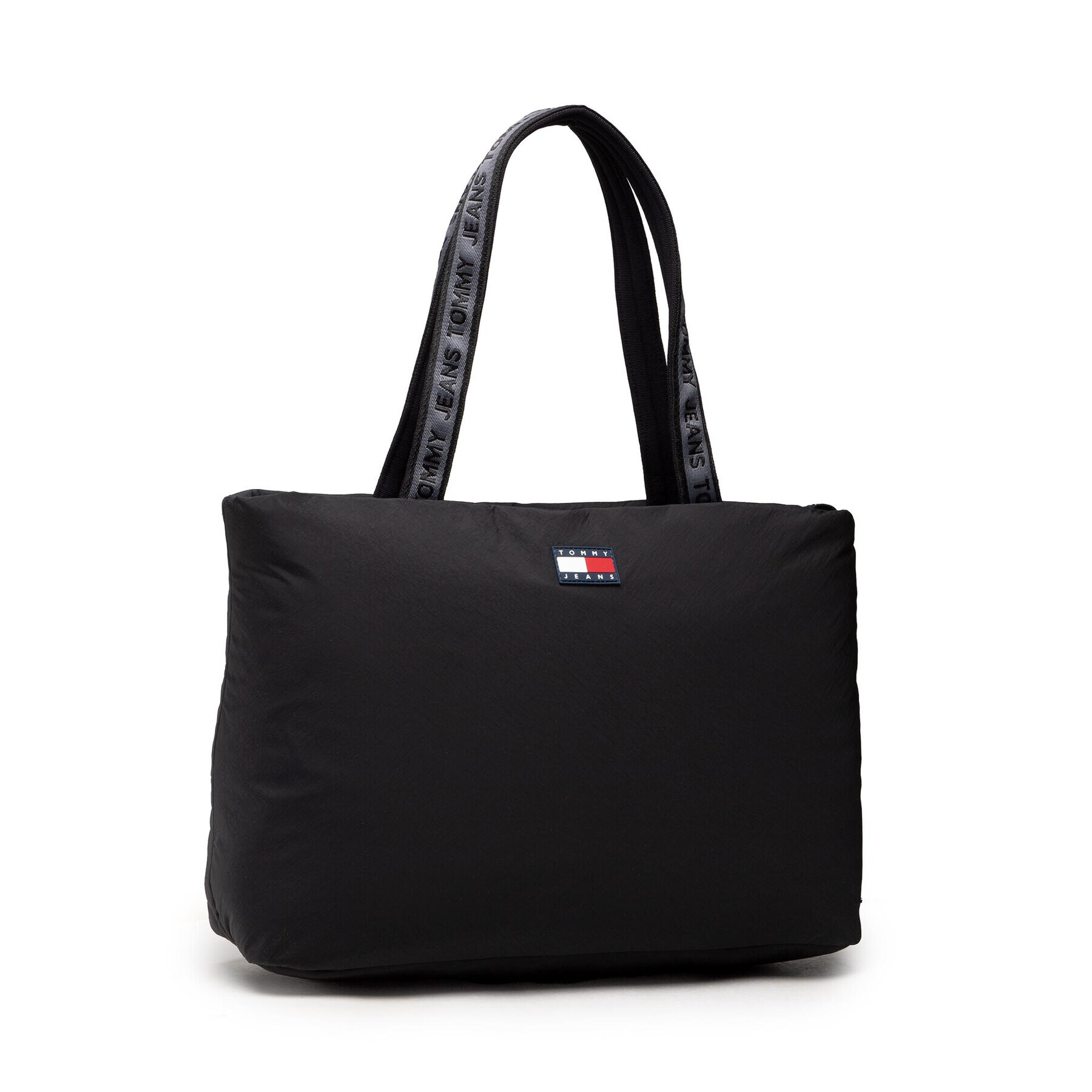 Tommy Jeans Дамска чанта Tjw Nylon Tote AW0AW10666 Черен - Pepit.bg