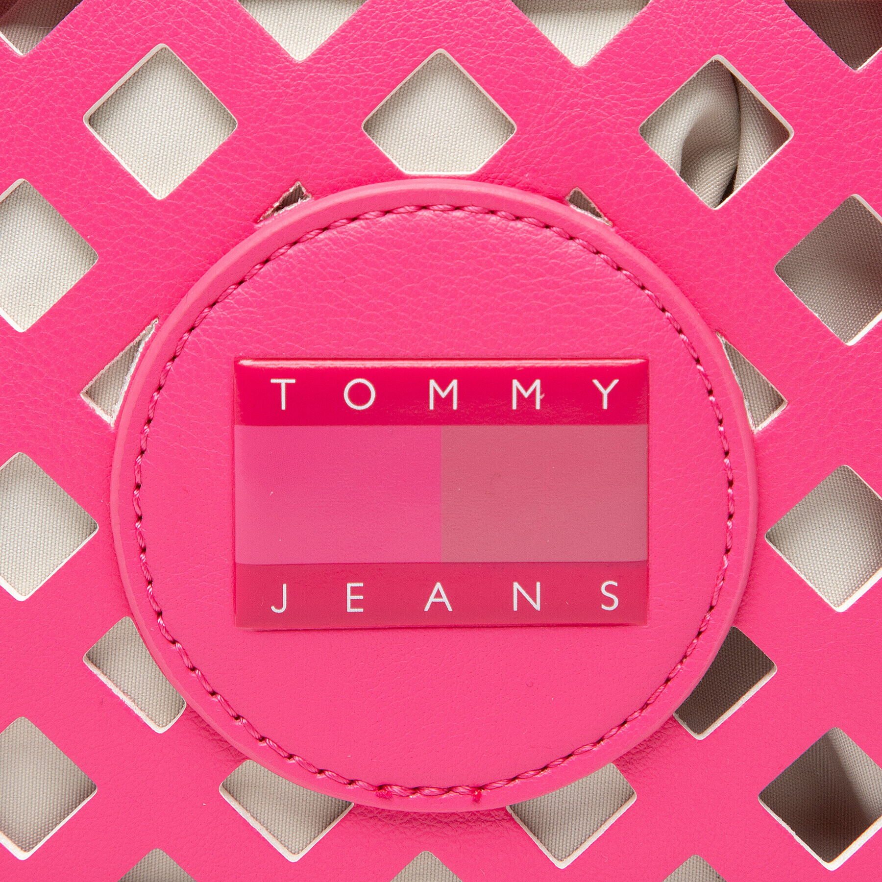 Tommy Jeans Дамска чанта Tjw Retro Basket AW0AW12416 Розов - Pepit.bg