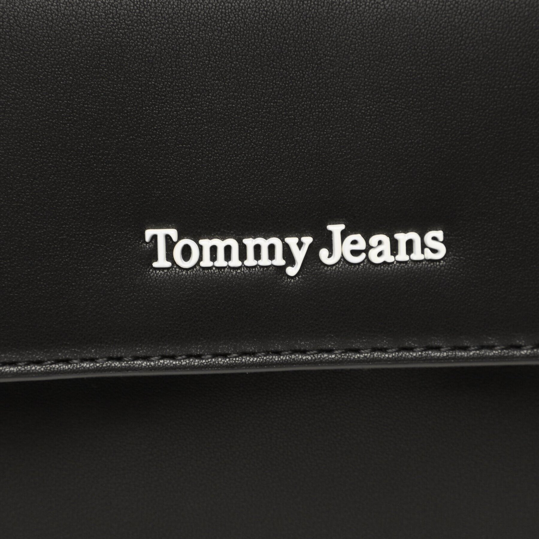 Tommy Jeans Дамска чанта Tjw Stadium Prep Flap Crossover AW0AW14556 Черен - Pepit.bg