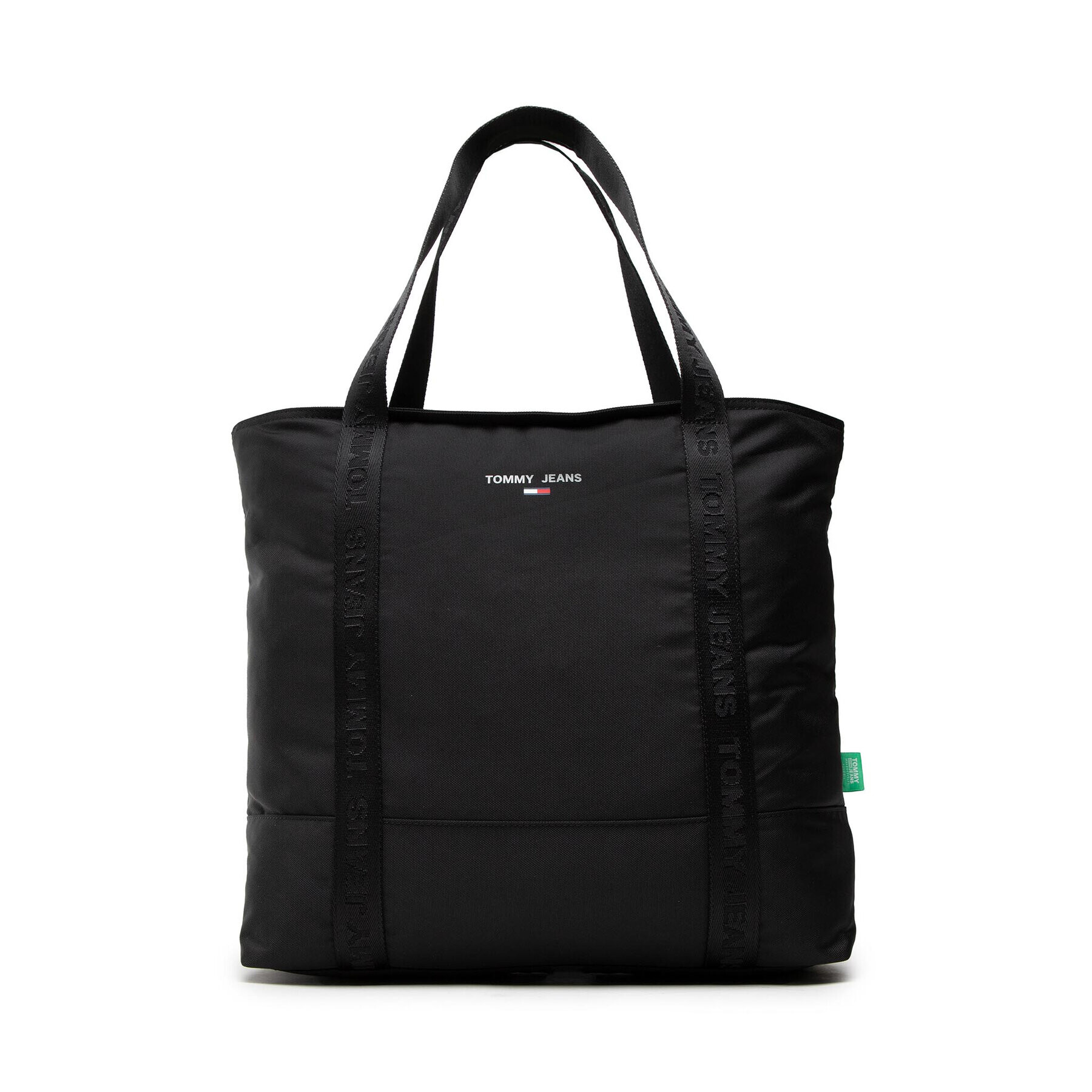 Tommy Jeans Дамска чанта Twj Essential Tote AW0AW10903 Черен - Pepit.bg