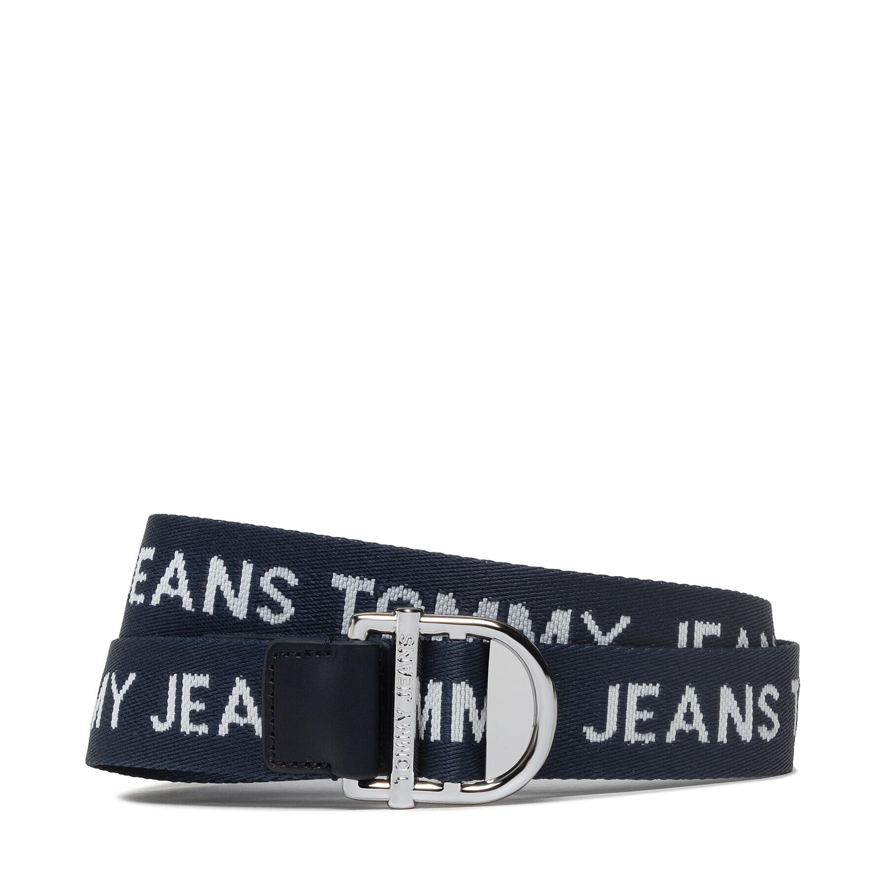 Tommy Jeans Дамски колан Essential Webbing Belt 35 AW0AW09751 Тъмносин - Pepit.bg