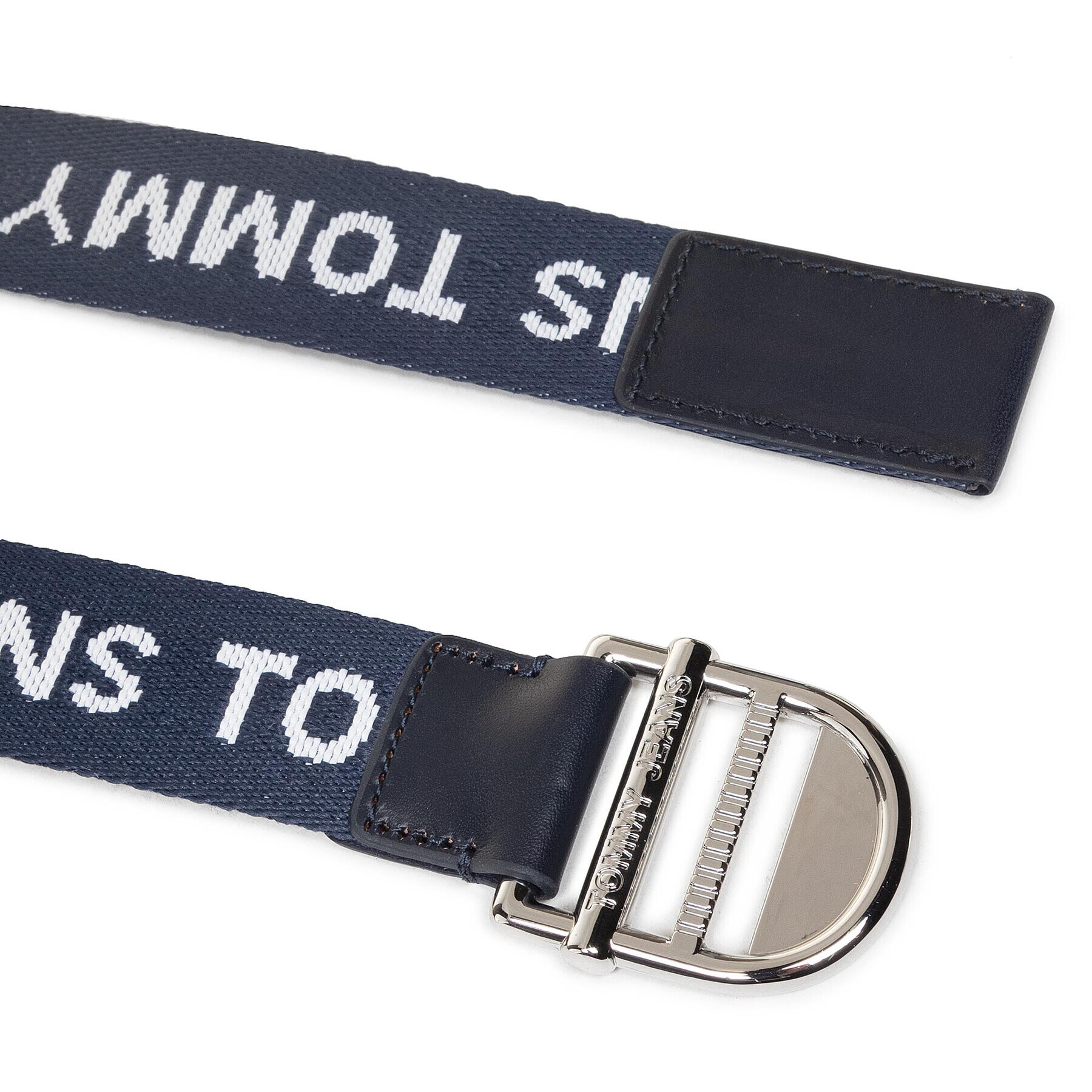 Tommy Jeans Дамски колан Essential Webbing Belt 35 AW0AW09751 Тъмносин - Pepit.bg