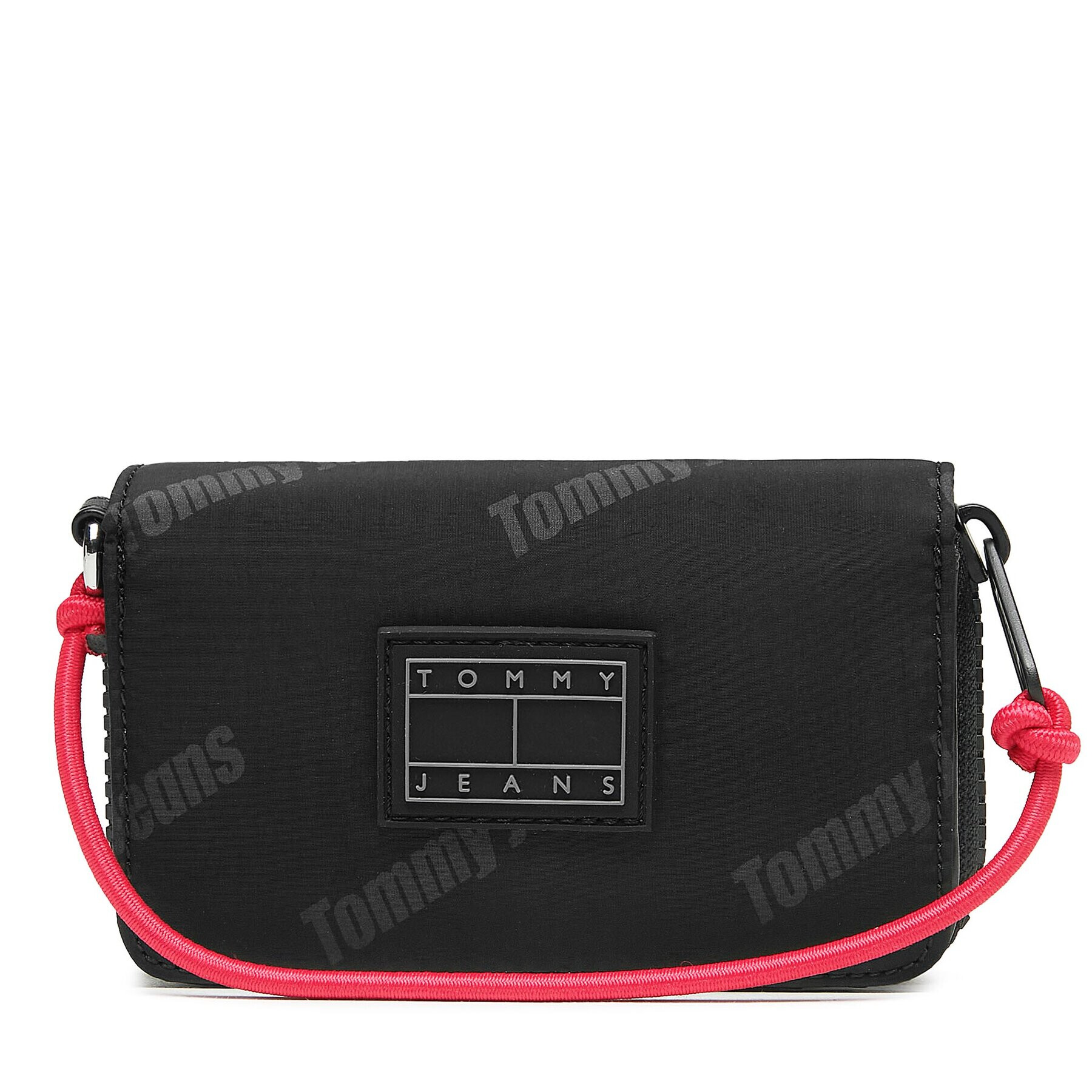 Tommy Jeans Дамски портфейл Tjw Skater Girl Wallet AW0AW15928 Сив - Pepit.bg