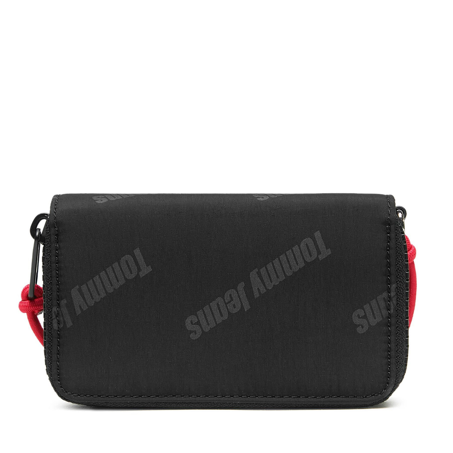 Tommy Jeans Дамски портфейл Tjw Skater Girl Wallet AW0AW15928 Сив - Pepit.bg