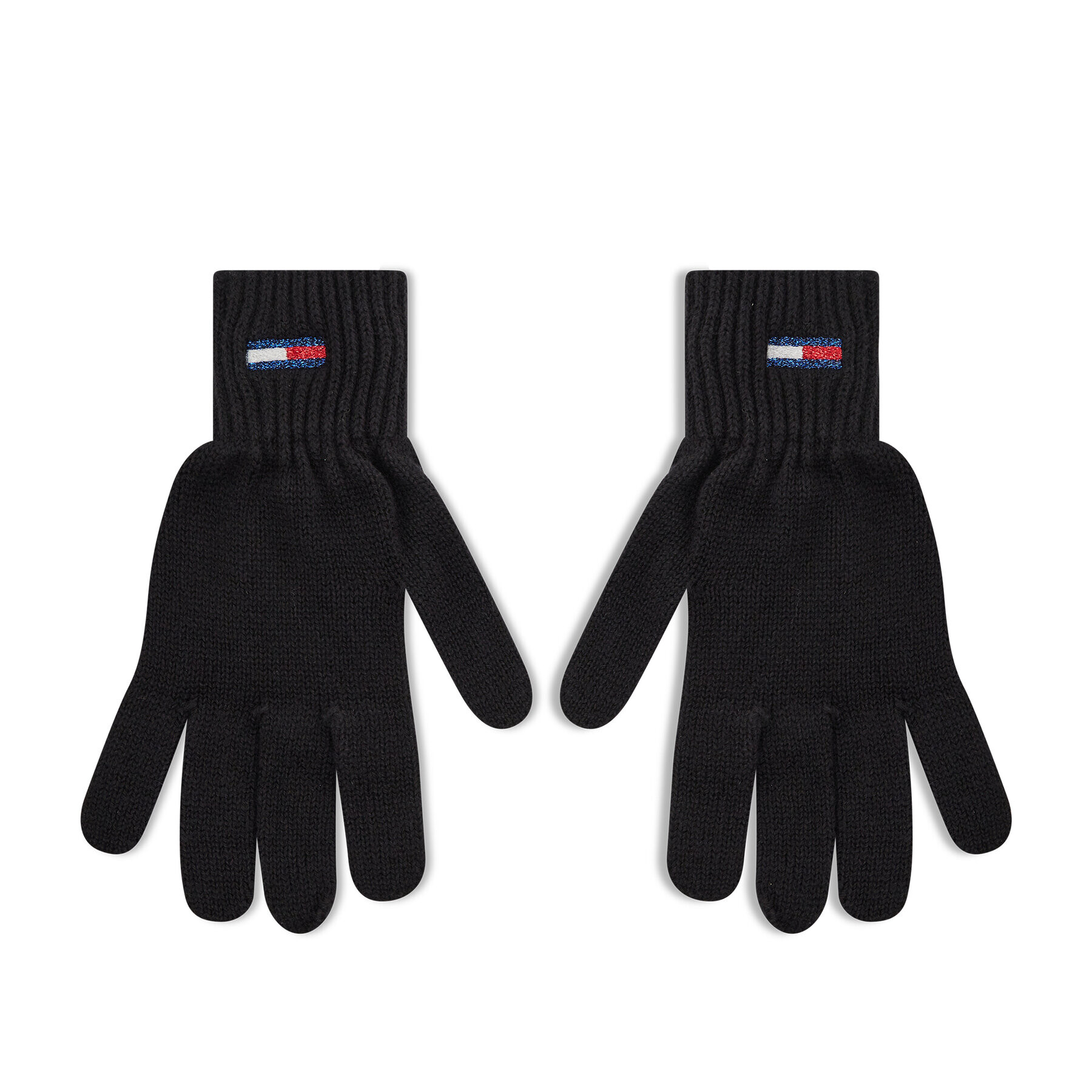 Tommy Jeans Дамски ръкавици Tjw Ess Flag Glove AW0AW10704 Черен - Pepit.bg