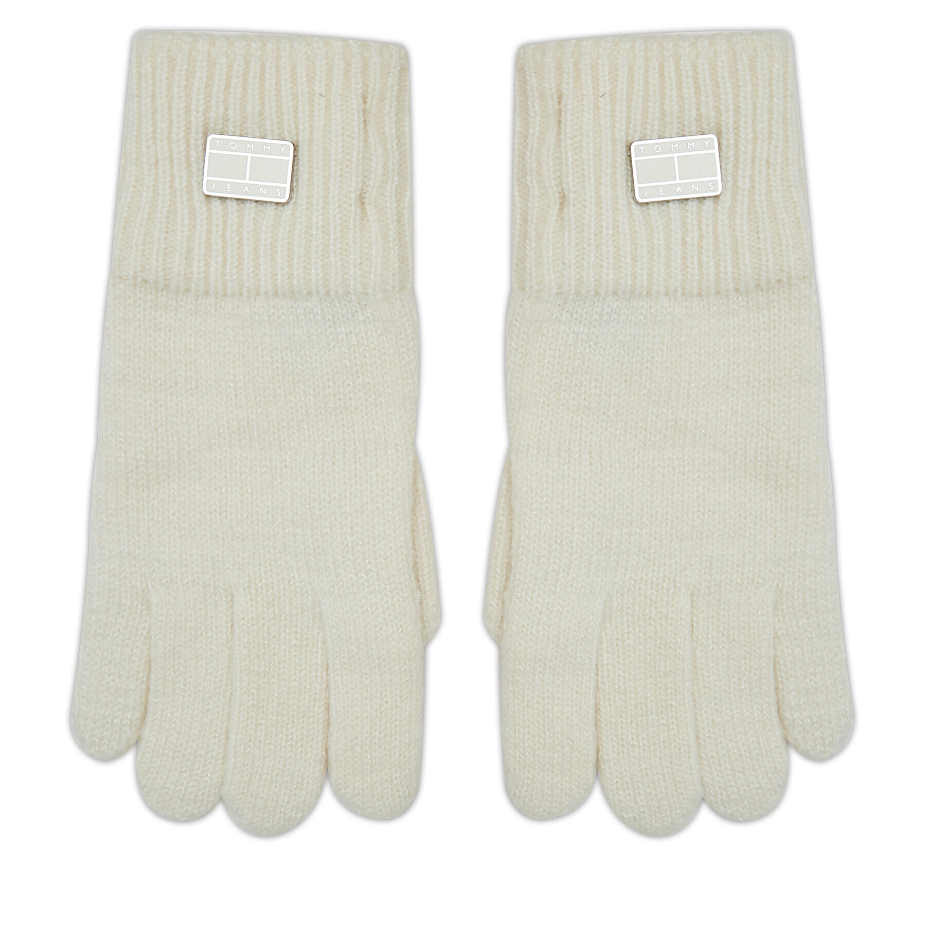 Tommy Jeans Дамски ръкавици Tjw Cosy Knit Gloves AW0AW15481 Екрю - Pepit.bg