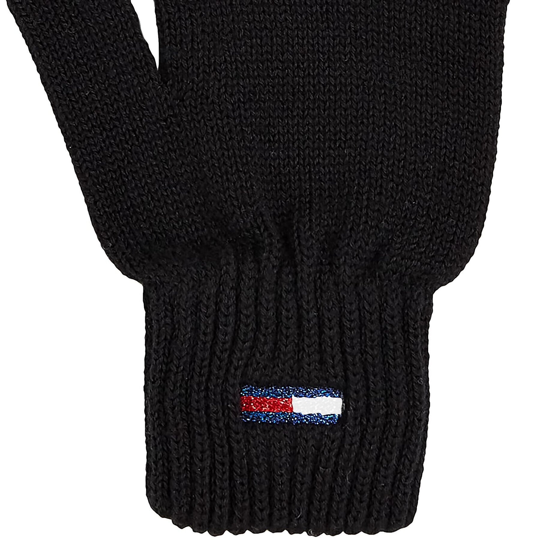 Tommy Jeans Дамски ръкавици Tjw Flag Gloves AW0AW15480 Черен - Pepit.bg