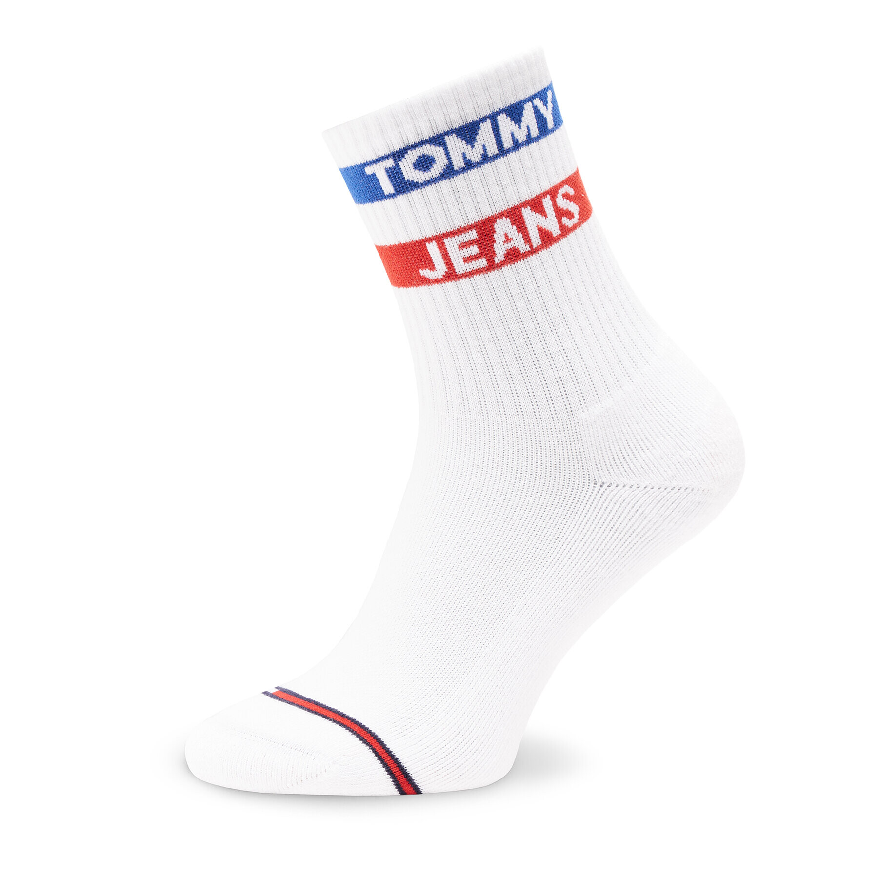 Tommy Jeans Дълги чорапи unisex 701220289 Бял - Pepit.bg