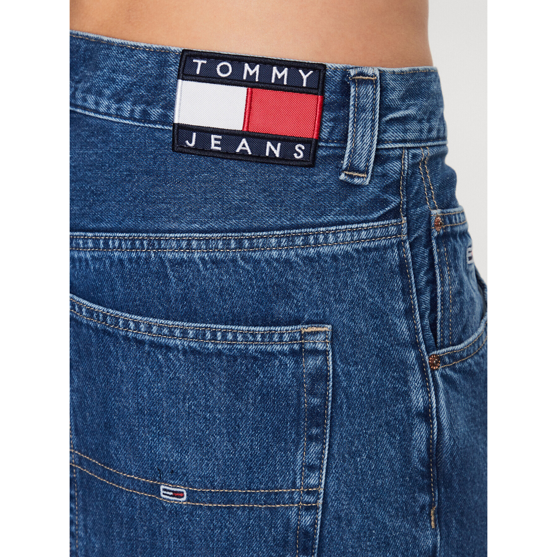 Tommy Jeans Дънки Aiden DM0DM17139 Син Baggy Fit - Pepit.bg