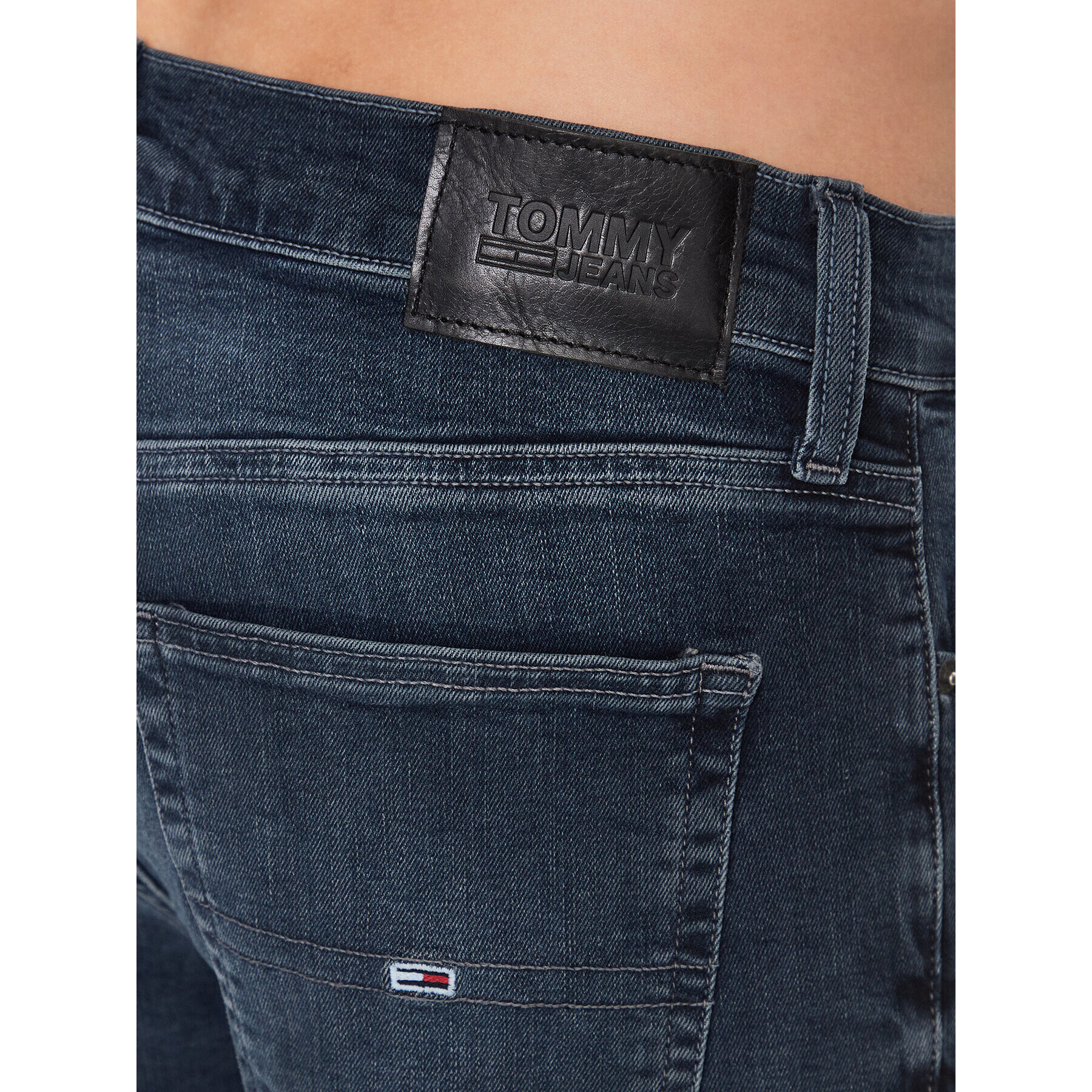 Tommy Jeans Дънки Austin DM0DM16634 Син Slim Tapered Fit - Pepit.bg