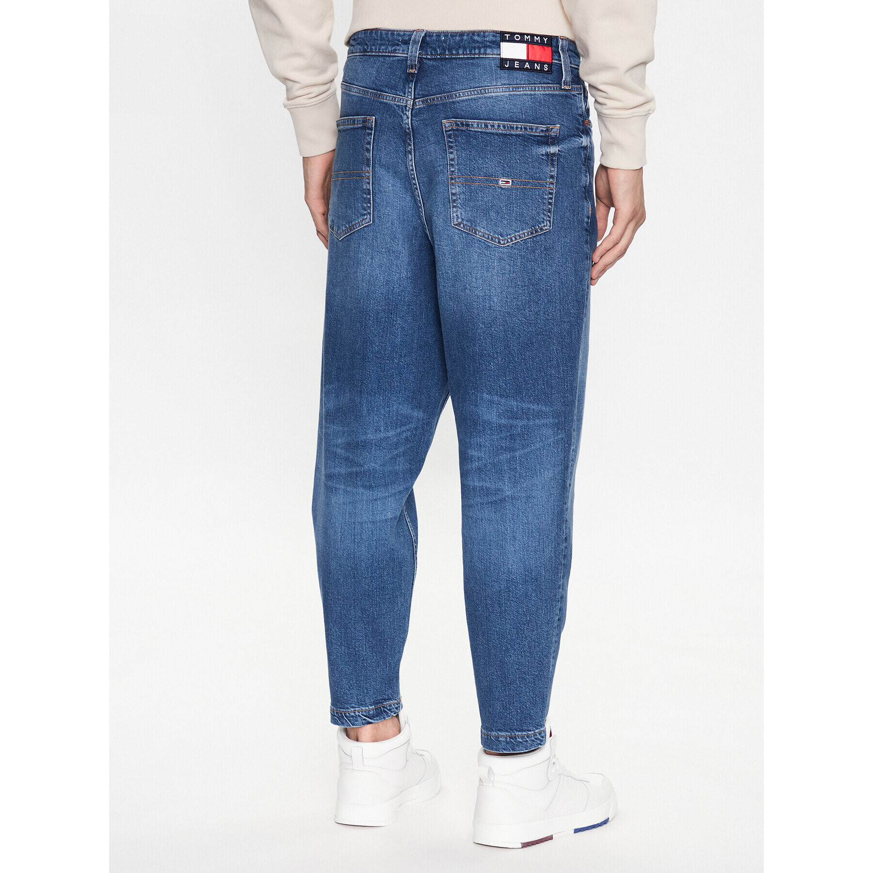 Tommy Jeans Дънки Bax DM0DM16666 Тъмносин Loose Fit - Pepit.bg