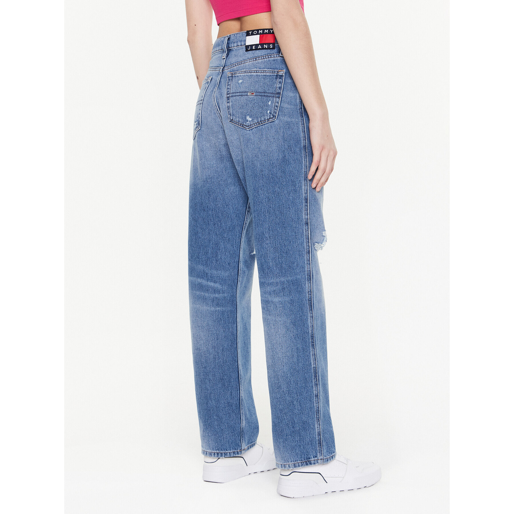 Tommy Jeans Дънки Betsy DW0DW14798 Син Wide Leg - Pepit.bg