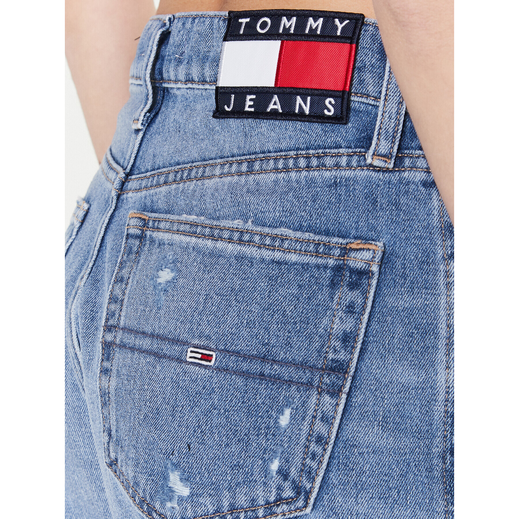 Tommy Jeans Дънки Betsy DW0DW14798 Син Wide Leg - Pepit.bg