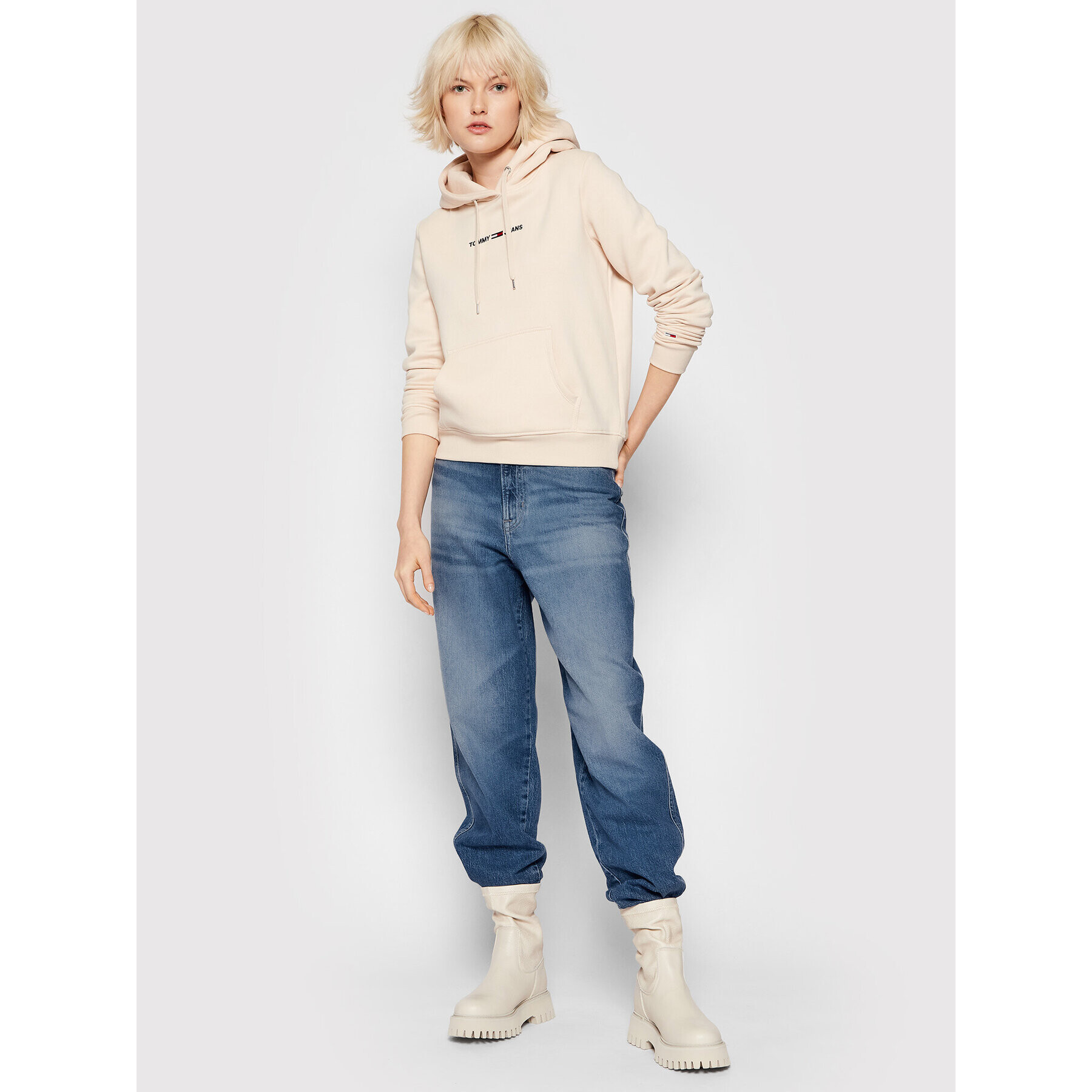 Tommy Jeans Дънки Callie DW0DW10902 Син Balloon Fit - Pepit.bg