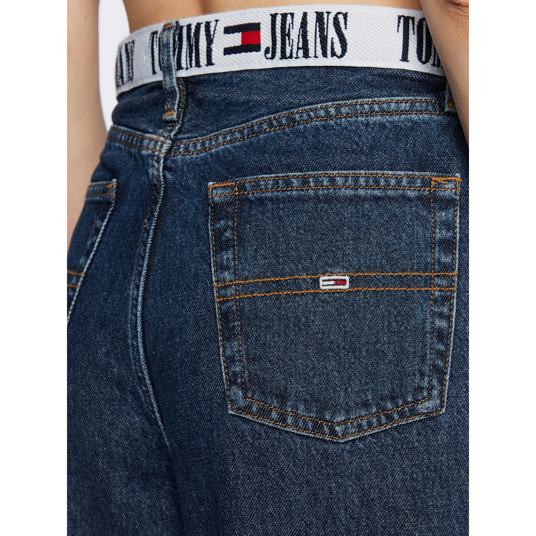 Tommy Jeans Дънки Claire DW0DW14808 Тъмносин Relaxed Fit - Pepit.bg