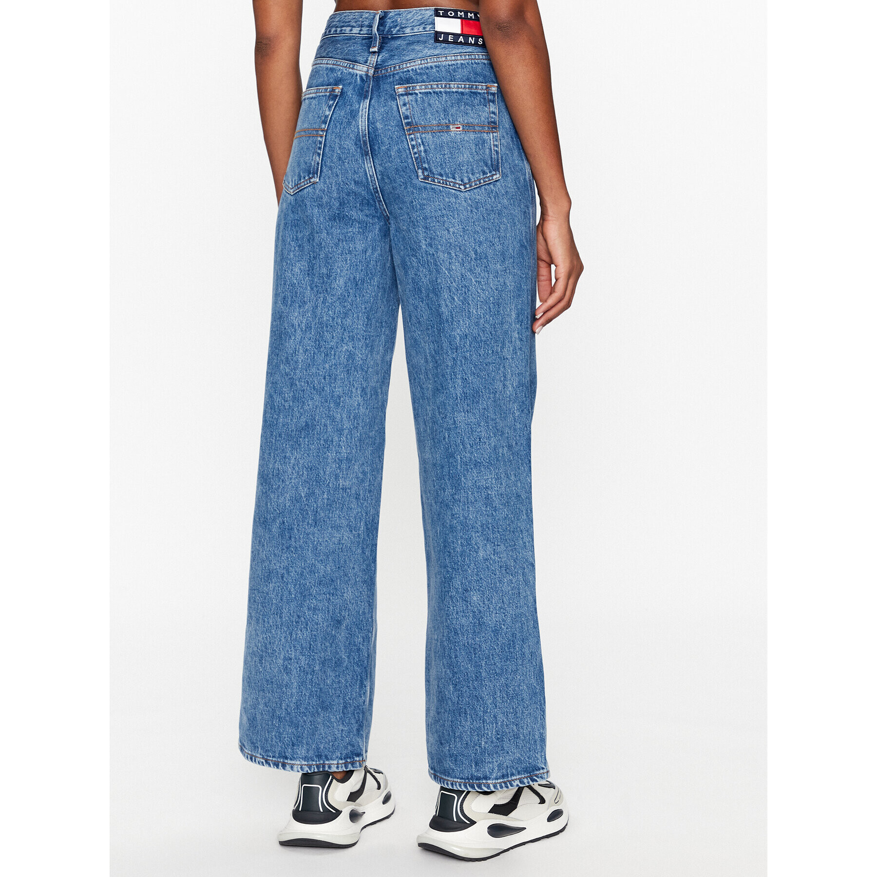 Tommy Jeans Дънки Claire DW0DW16653 Син Wide Leg - Pepit.bg