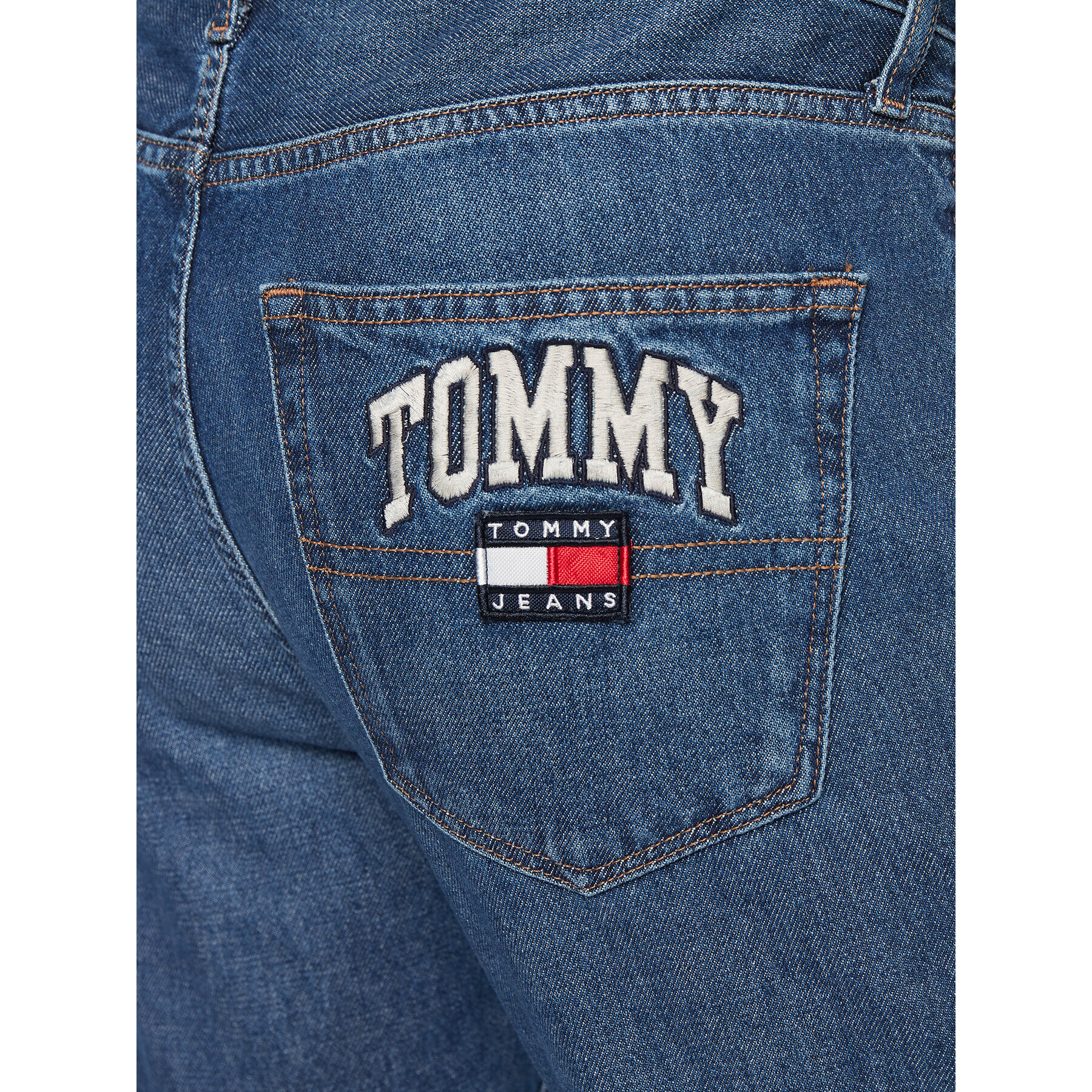 Tommy Jeans Дънки Dad DM0DM14835 Тъмносин Regular Fit - Pepit.bg