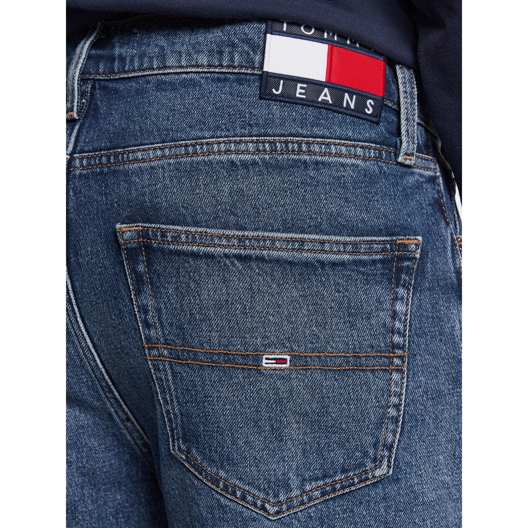 Tommy Jeans Дънки Dad DM0DM15569 Син Regular Fit - Pepit.bg